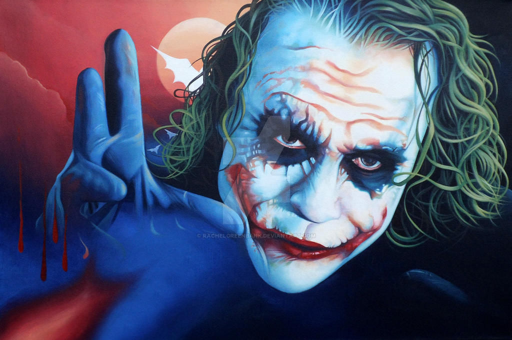 Wallpaper #pLg525IBJvJKYCmE3_XP23 The Joker Heath Ledger by Rachelgreenbank on Deviantart