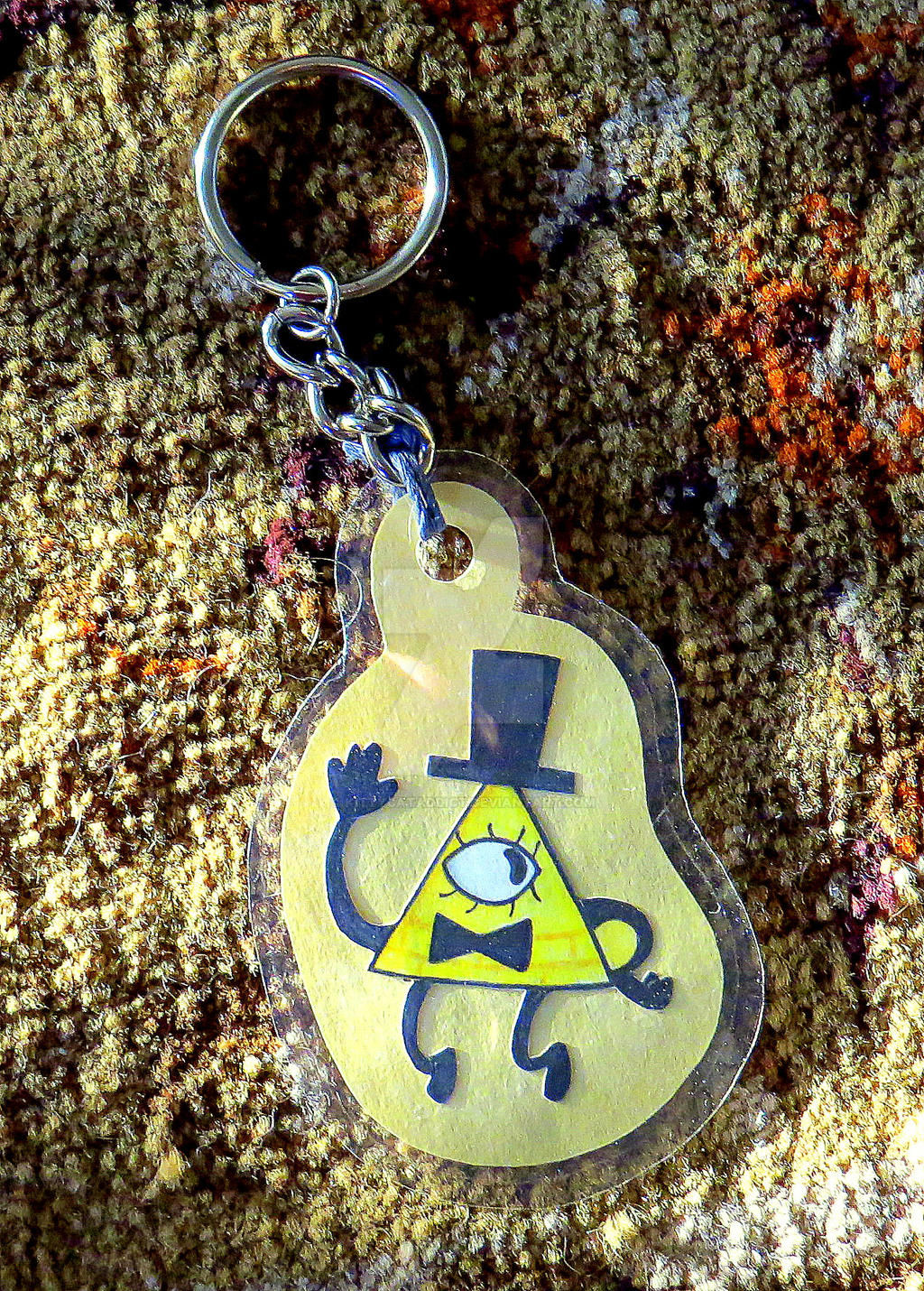 Wallpaper #yGeGApMBSpphPi3-qq-c340 Bill Cipher Keychain by Kittycataddict on Deviantart