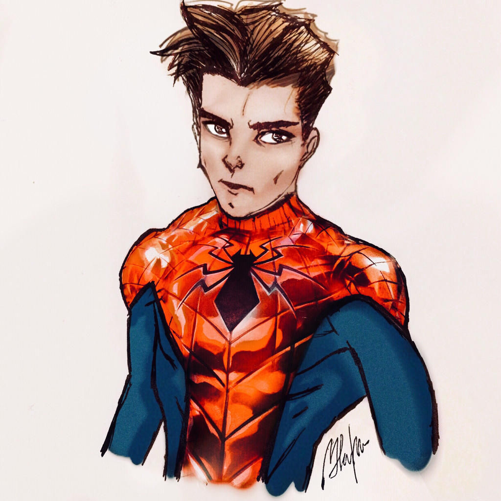 Wallpaper #ixmYE48BtGB6xQ78sWa141 Unmasked Spider Man by Eboarafat on Deviantart