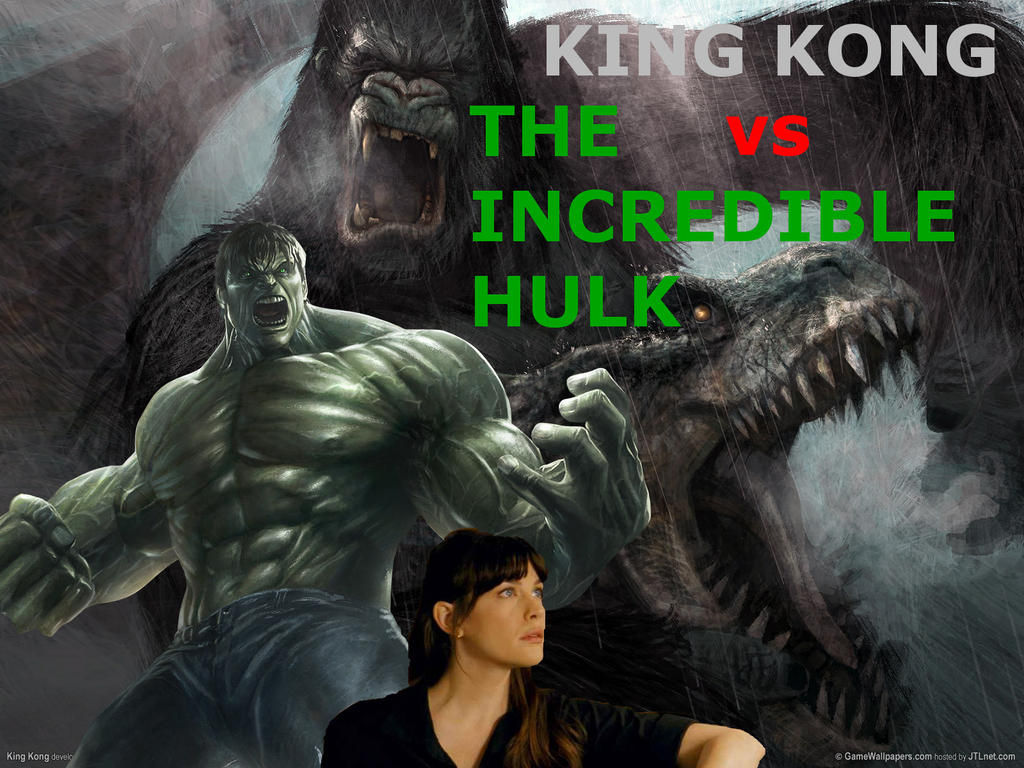 Wallpaper #1u_fTJMBMN-XEVvVqz4728 King Kong vs the Incredible Hulk Poster by Mrjlm18 on Deviantart