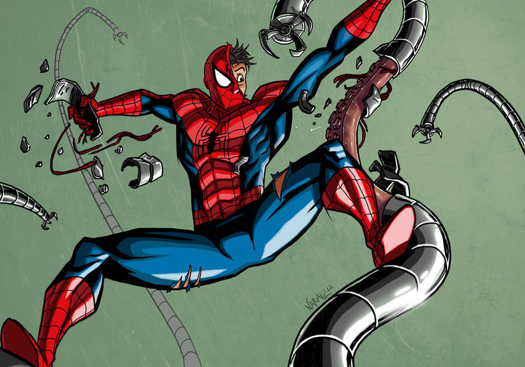 Wallpaper #Zrgr2pIBJvJKYCmE8vAv57 Spider Man Vsdoc Ock by Jncomix on Deviantart