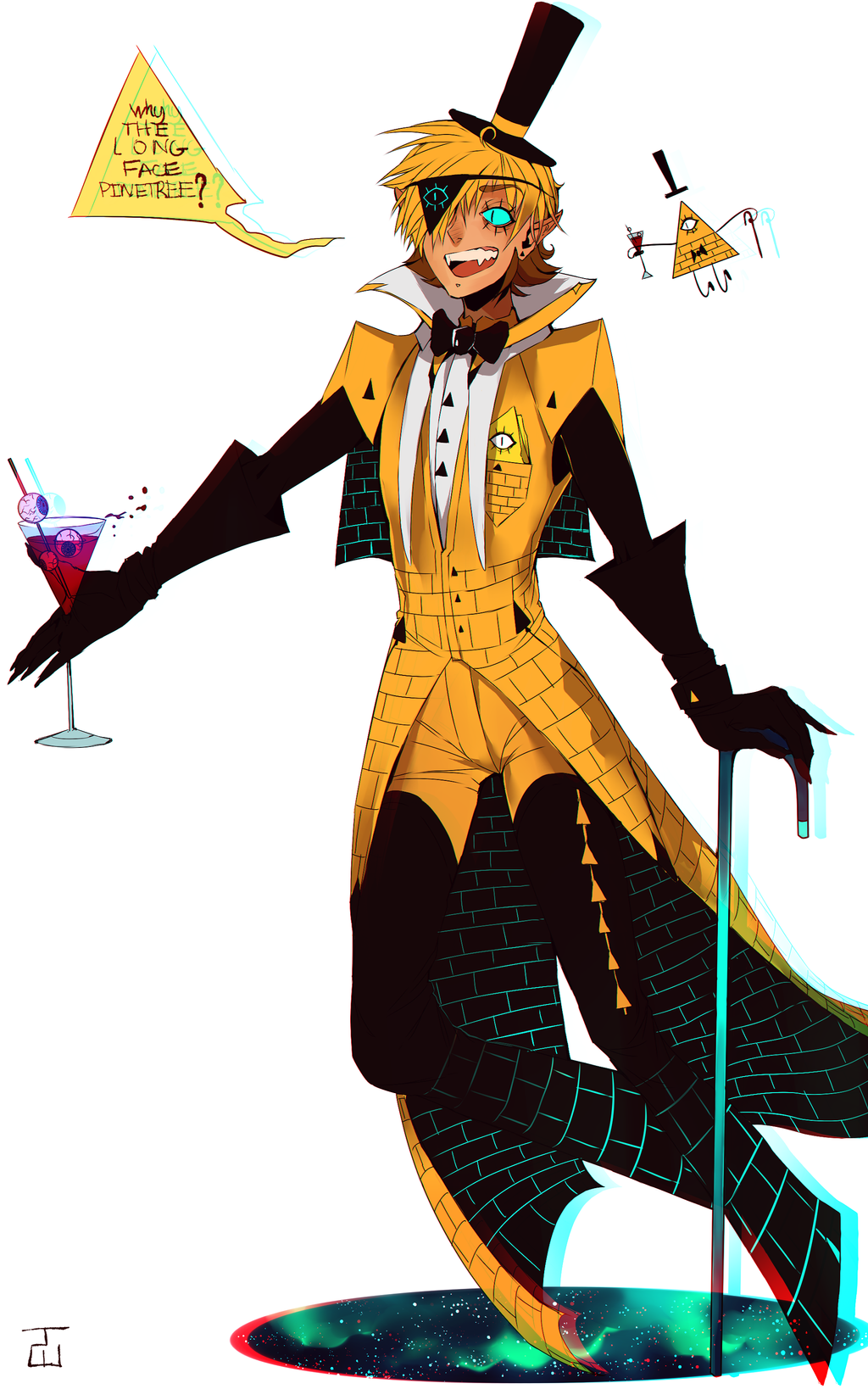 Wallpaper #yGeGApMBSpphPi3-qq-c275 Bill Cipher by Agentwhitehawk on Deviantart