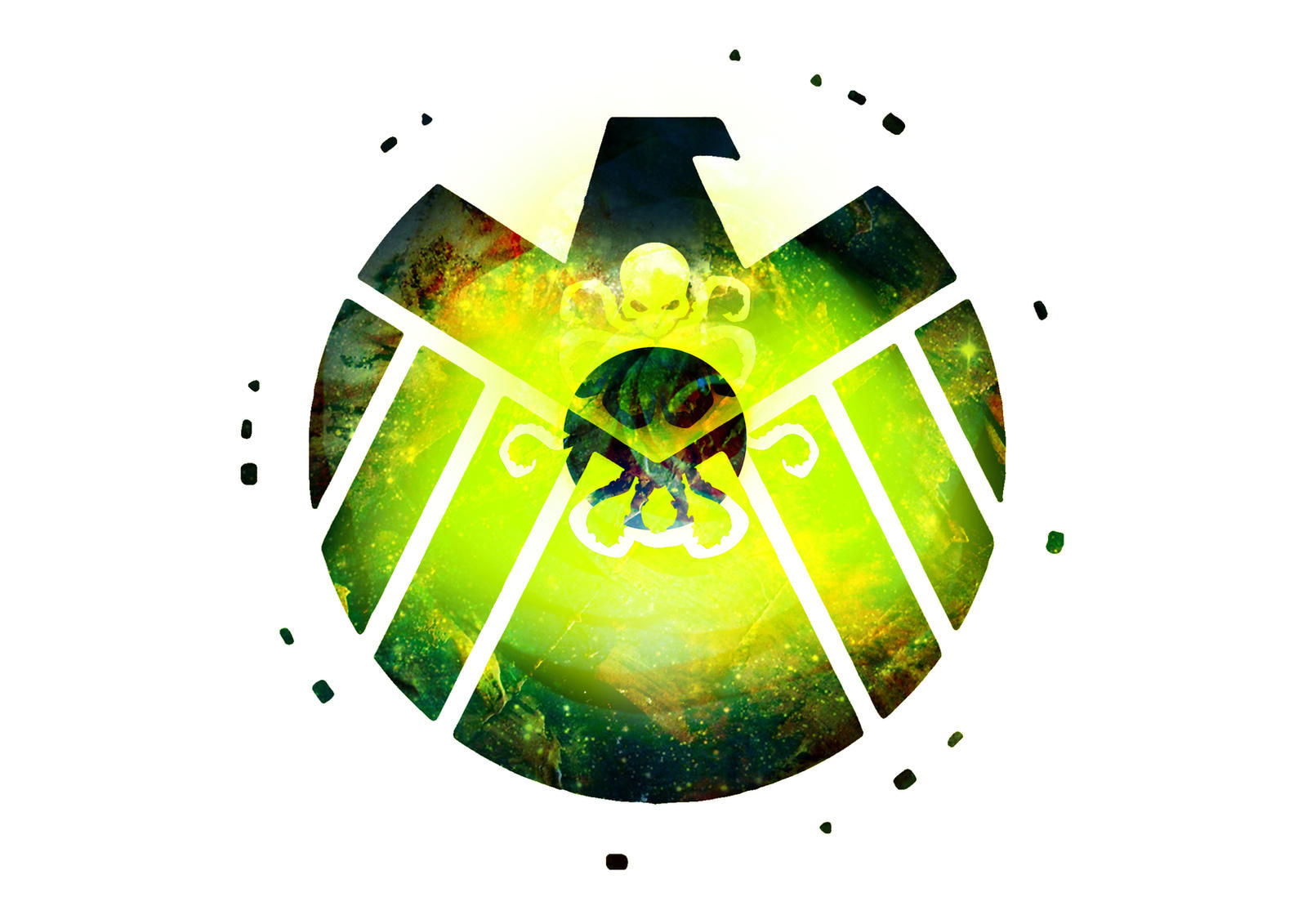 Wallpaper #e2cOBpMBSpphPi3-b78W85 Marvel Fan Art Shield Logo Hydra by Jspikeywalter on Deviantart