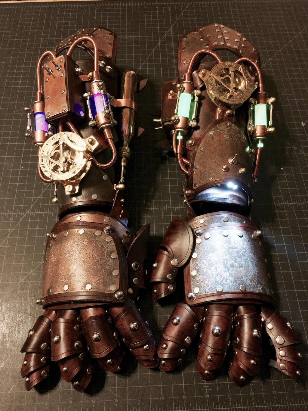 Wallpaper #4BkEF48BtGB6xQ78gG7-27 My Personal Gauntlets by Craftedsteampunk on Deviantart