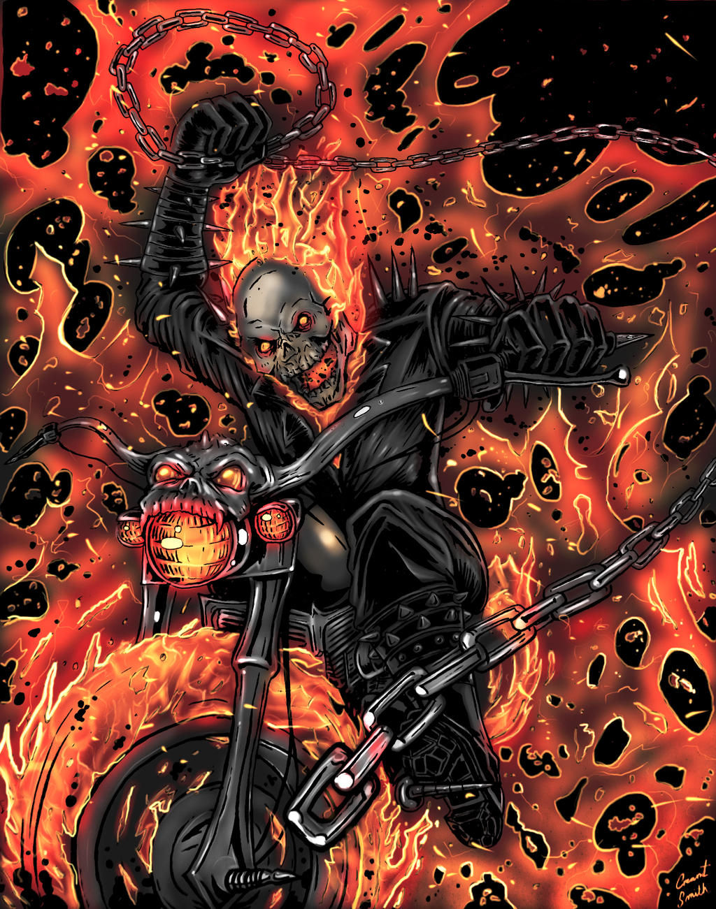 Wallpaper #8694a Cool Ghost Rider Wallpapers Top Free Cool Ghost Rider Backgrounds