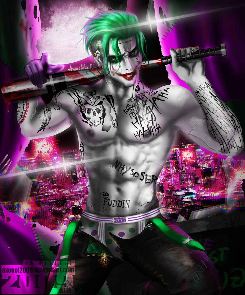 Wallpaper #xRnjK48BtGB6xQ78Fo6m41 The Joker by Axouel2009 on Deviantart