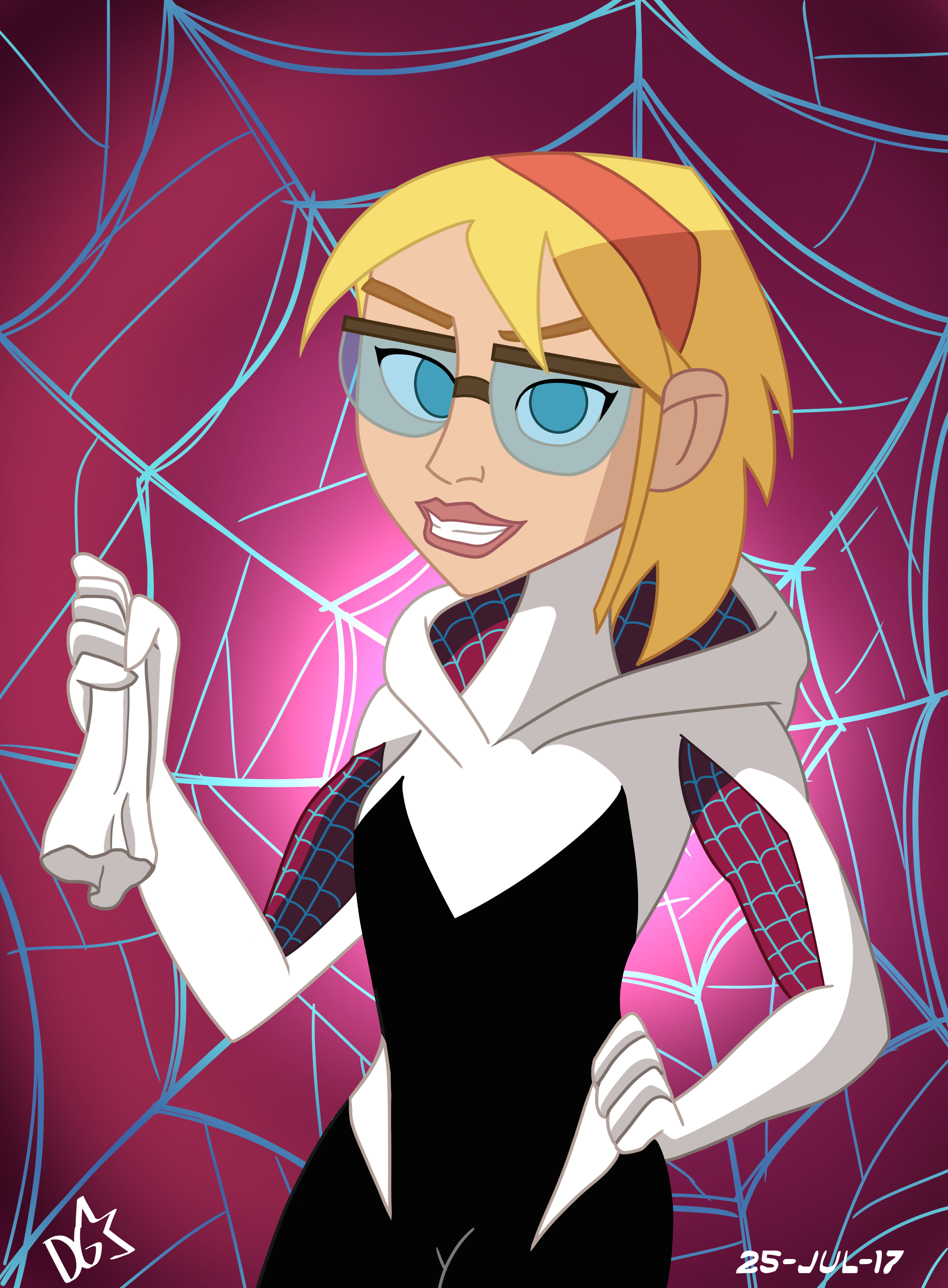 Wallpaper #Exk6Do8BtGB6xQ78e1nS28 The Spectacular Spider Gwen by Dgaskins on Deviantart