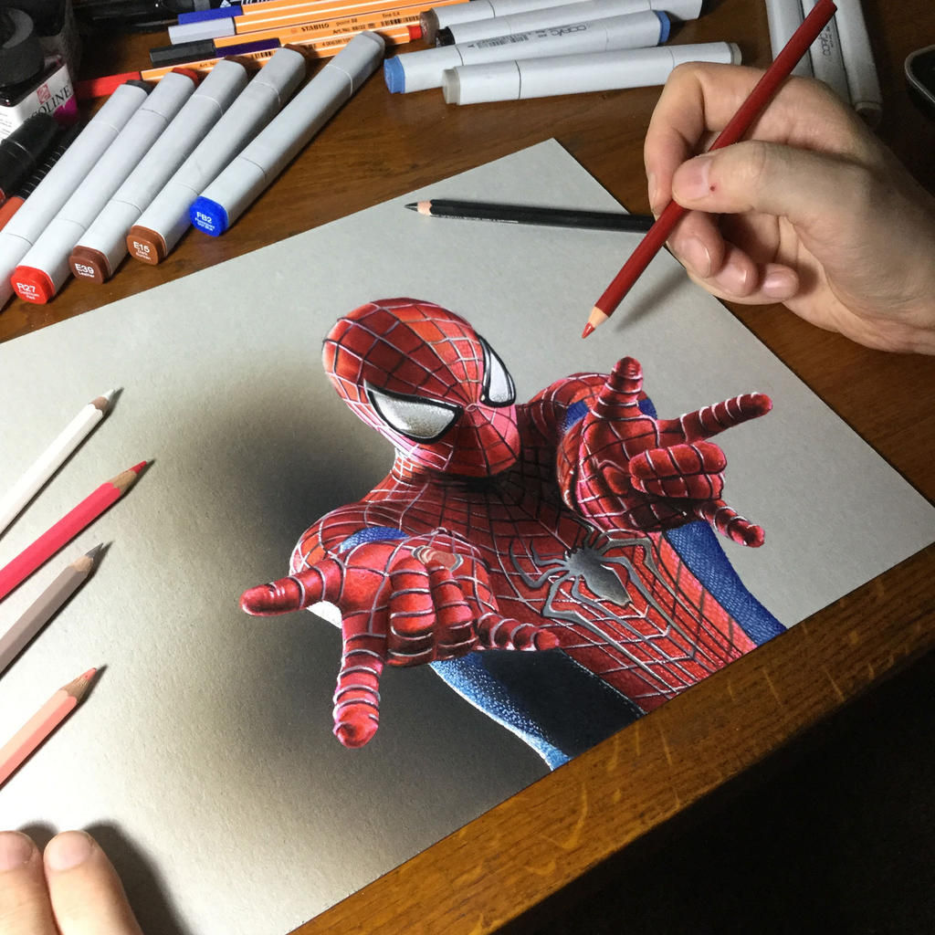 Wallpaper #taVfOJMBVBiSkHCaRo0Q162 Amazing Spider Man Drawing by Marcellobarenghi on Deviantart