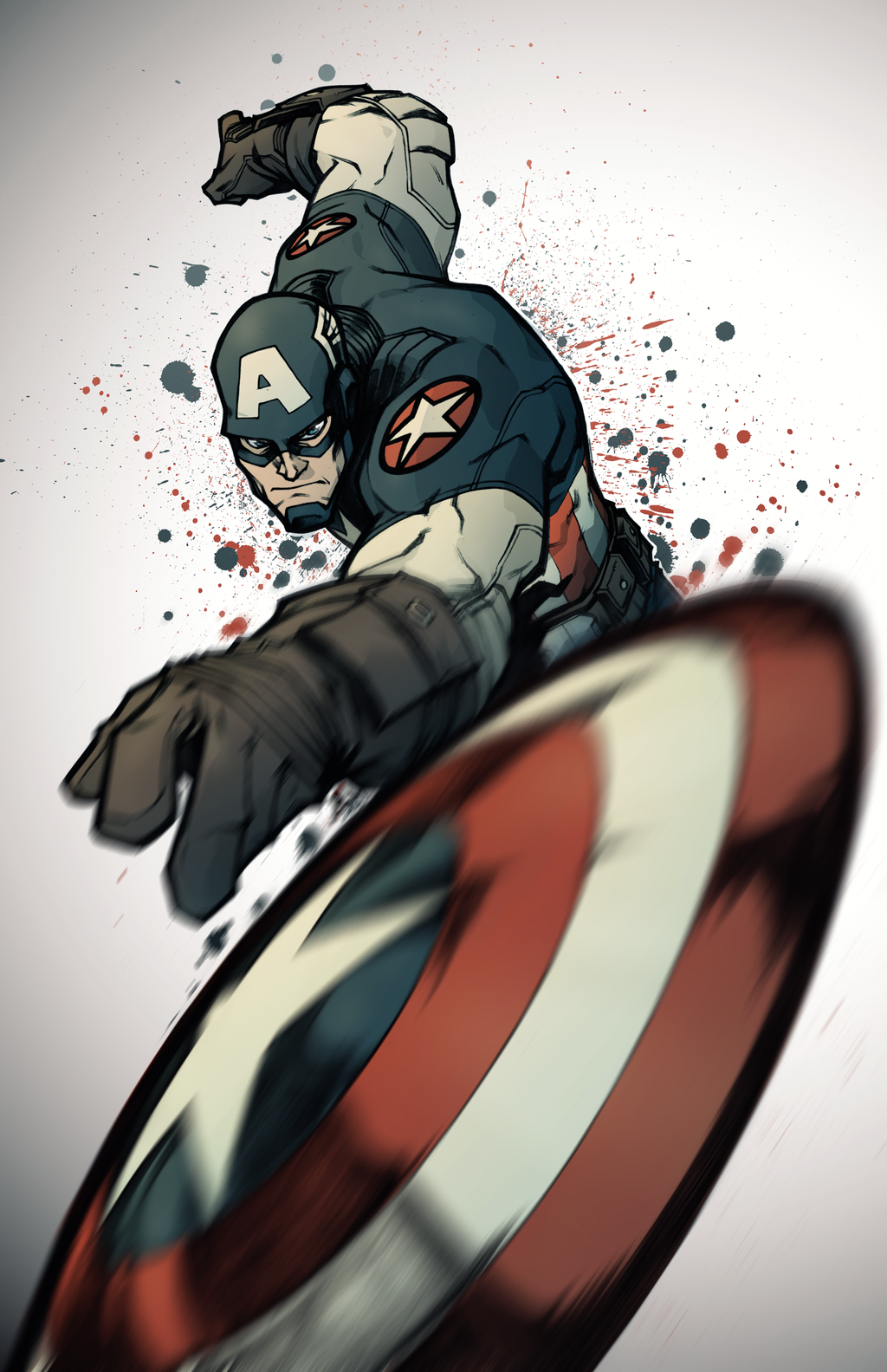 Wallpaper #u3Mnh44BFI5NbQksjyB846 Captain America by Tiagomontoia on Deviantart