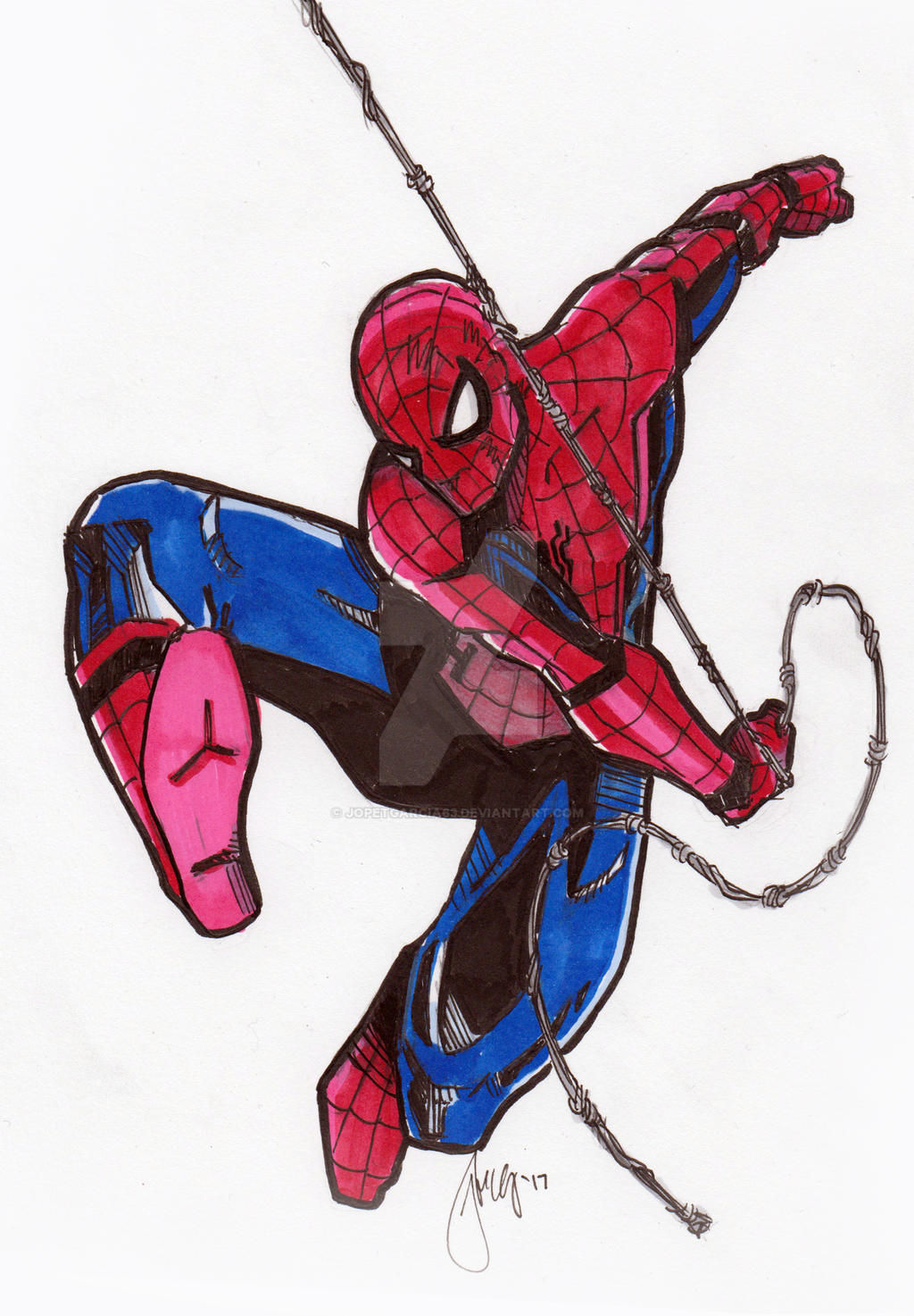 Wallpaper #-aUIOJMBVBiSkHCayIzn63 How I Draw Spider Man by Jopetgarcia63 on Deviantart