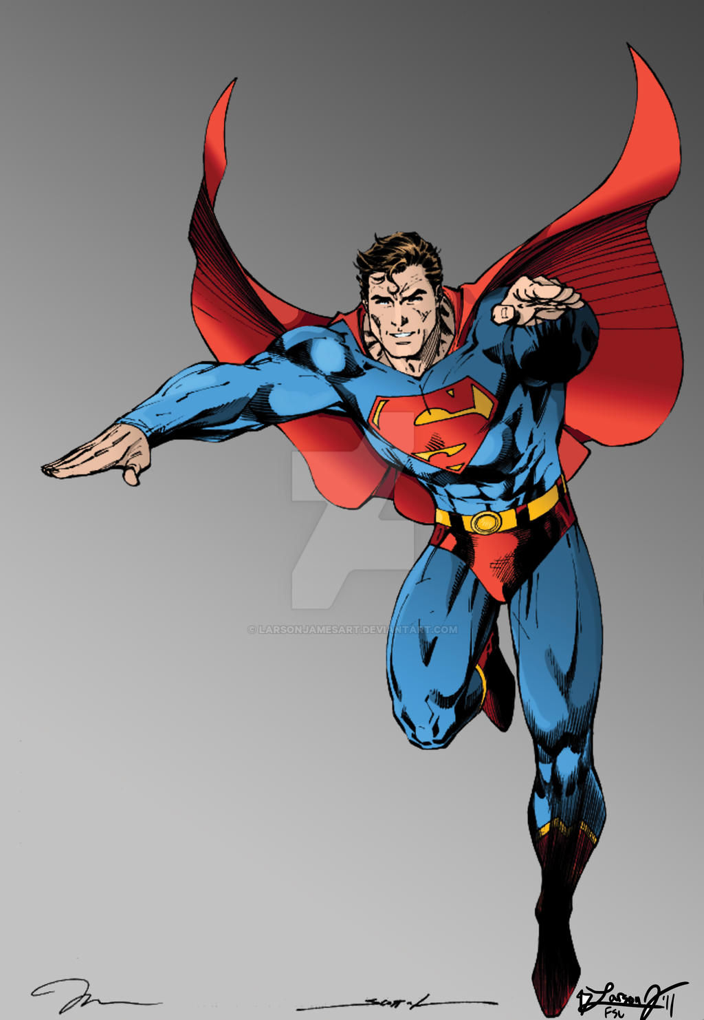 Wallpaper #4Rn3H48BtGB6xQ78WXyx58 Jim Lee Superman by Larsonjamesart on Deviantart