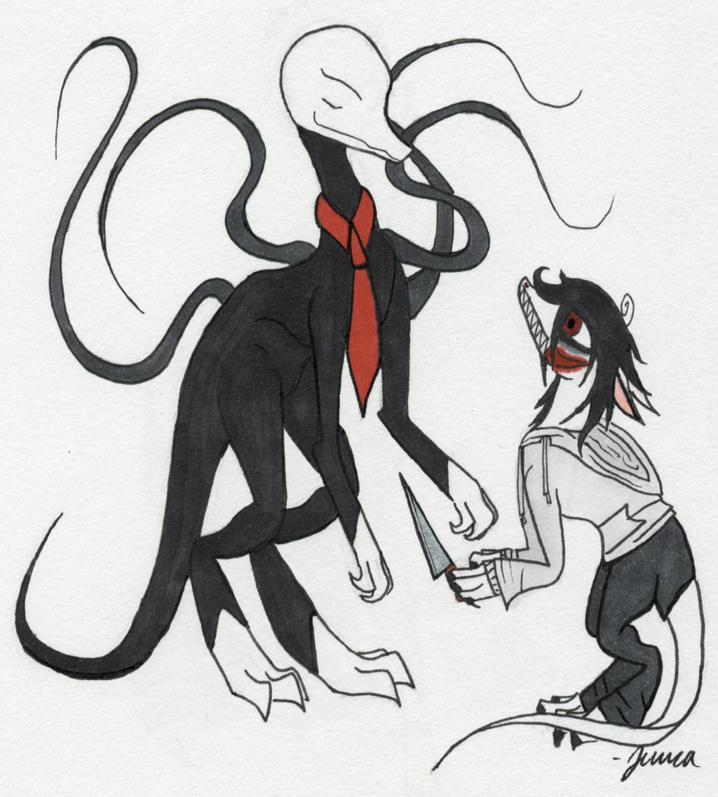 Wallpaper #wEDgL5MBJhL2WPbaU77v177 Jeff the Killer vs Slenderman by Troubledcobra on Deviantart