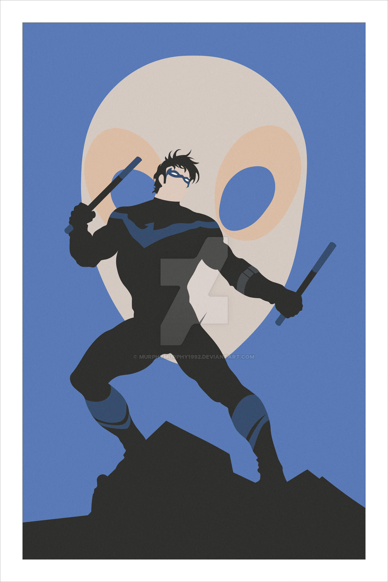 Wallpaper #smeq_5IBSpphPi3-zaNu289 Nightwing Poster by Murphymurphy1992 on Deviantart