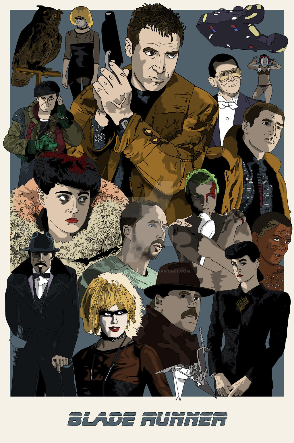 Wallpaper #NIJmQJMB0GiFKesMCsGr99 Blade Runner by Potteringabout on Deviantart