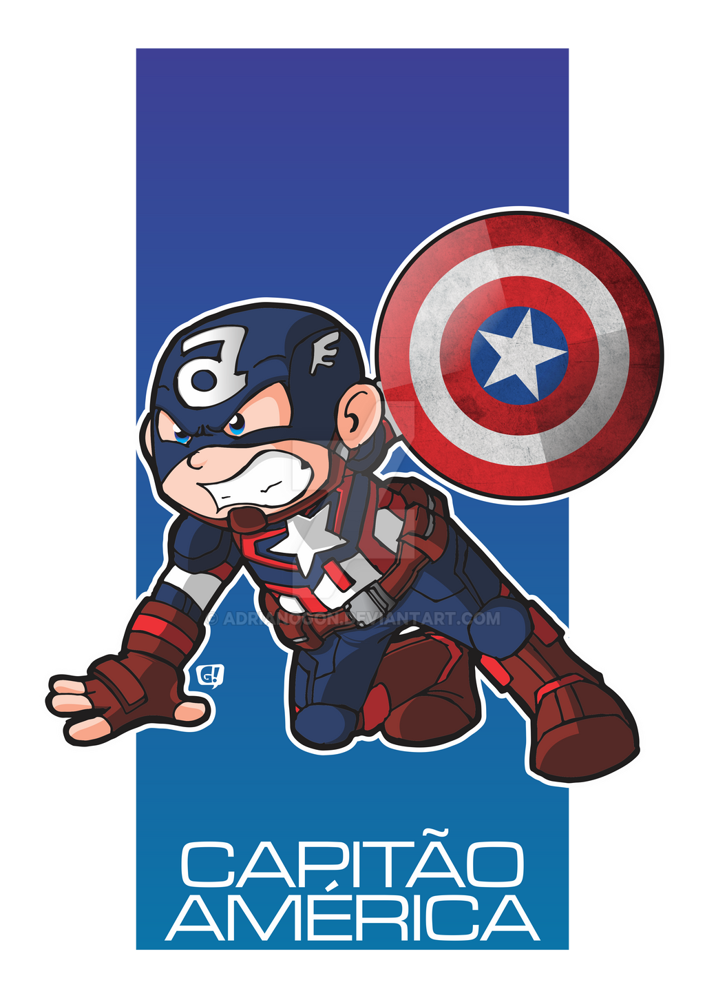 Wallpaper #GWeGD5MBSpphPi3-Gu9Q227 Captain America by Adrianogon on Deviantart