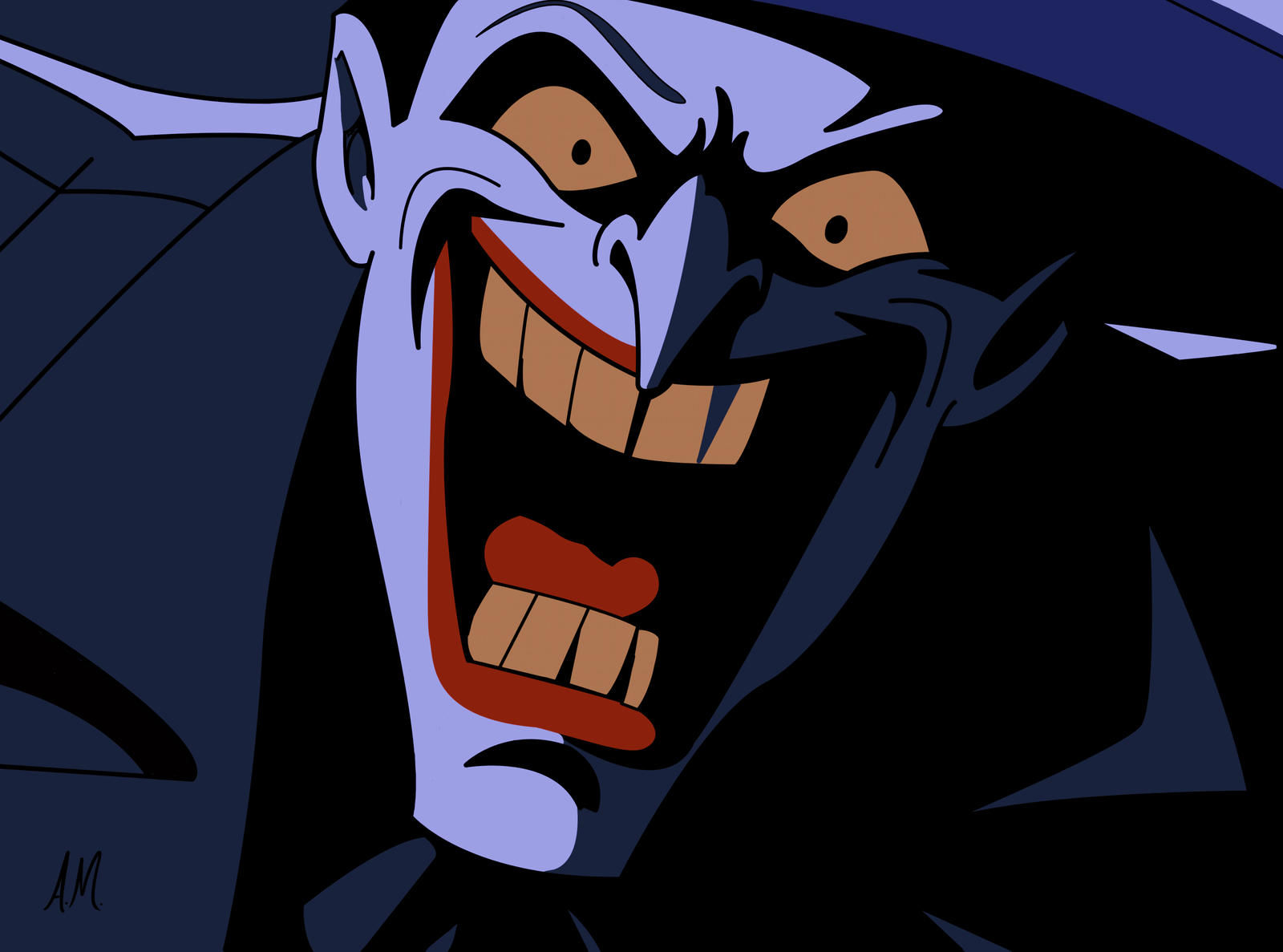Wallpaper #Of_ra5MB3lSXT3zUwOml48 Joker Batman Animated Series by Darksunproductions on Deviantart
