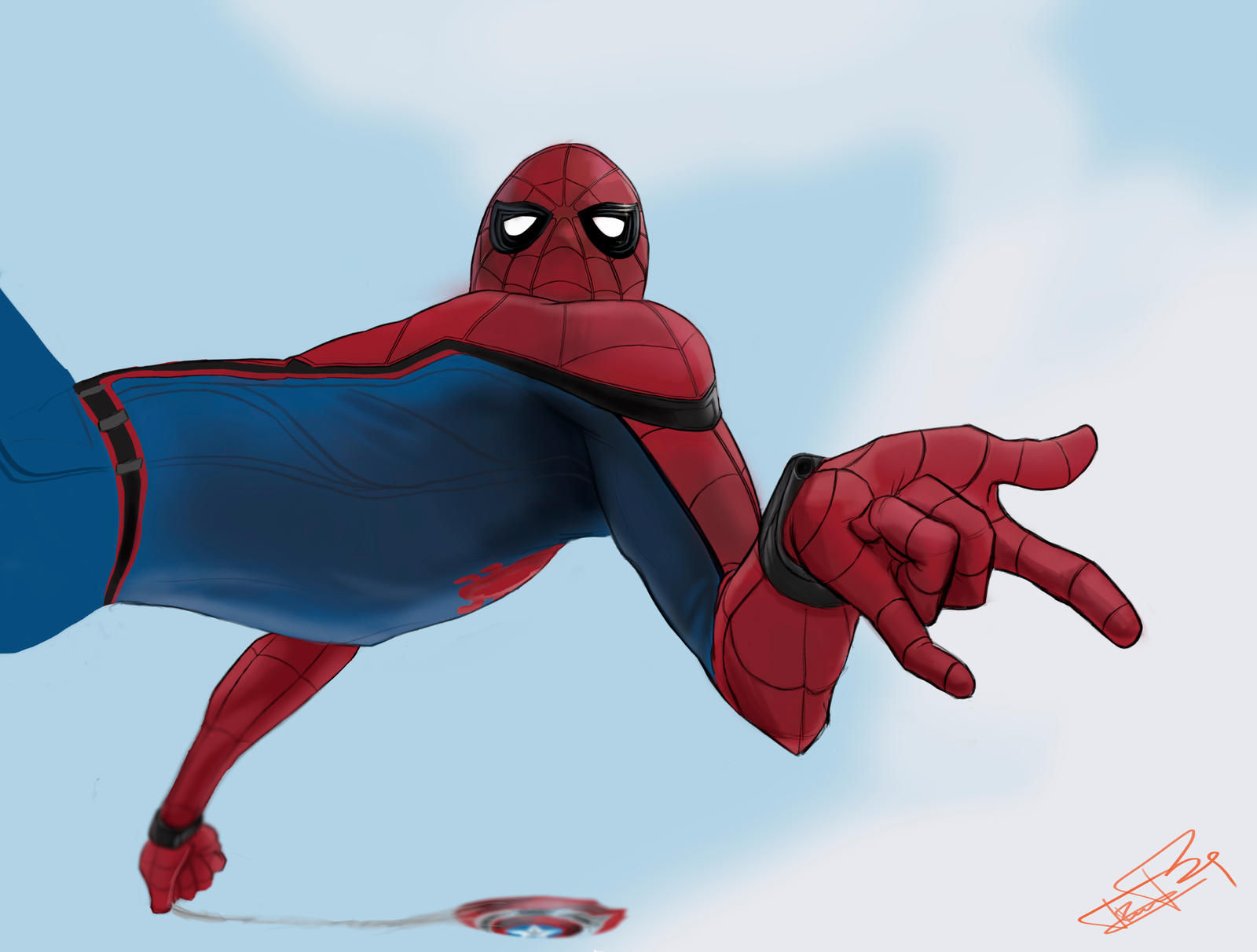 Wallpaper #7RmBNo8BtGB6xQ78bKL-40 Spider Man Captain America Civil War MCU by Kevinfrank123 on Deviantart