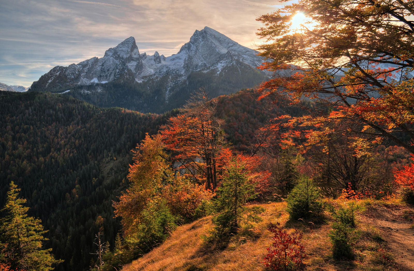 Wallpaper #Eu9-TJMBMN-XEVvVbD7S180 Autumn Sunset by Burtn on Deviantart