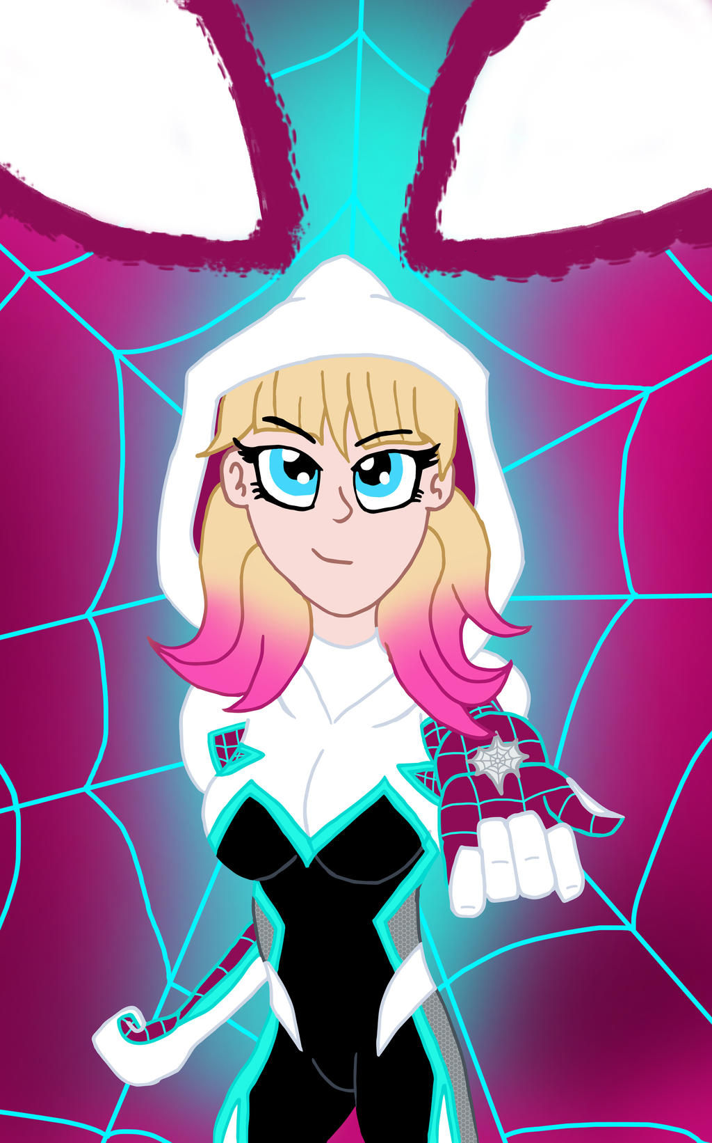 Wallpaper #ExlHH48BtGB6xQ785XsA17 Marvel Risings Ghost Spider Aka Spider Gwen by Edcom02 on Deviantart