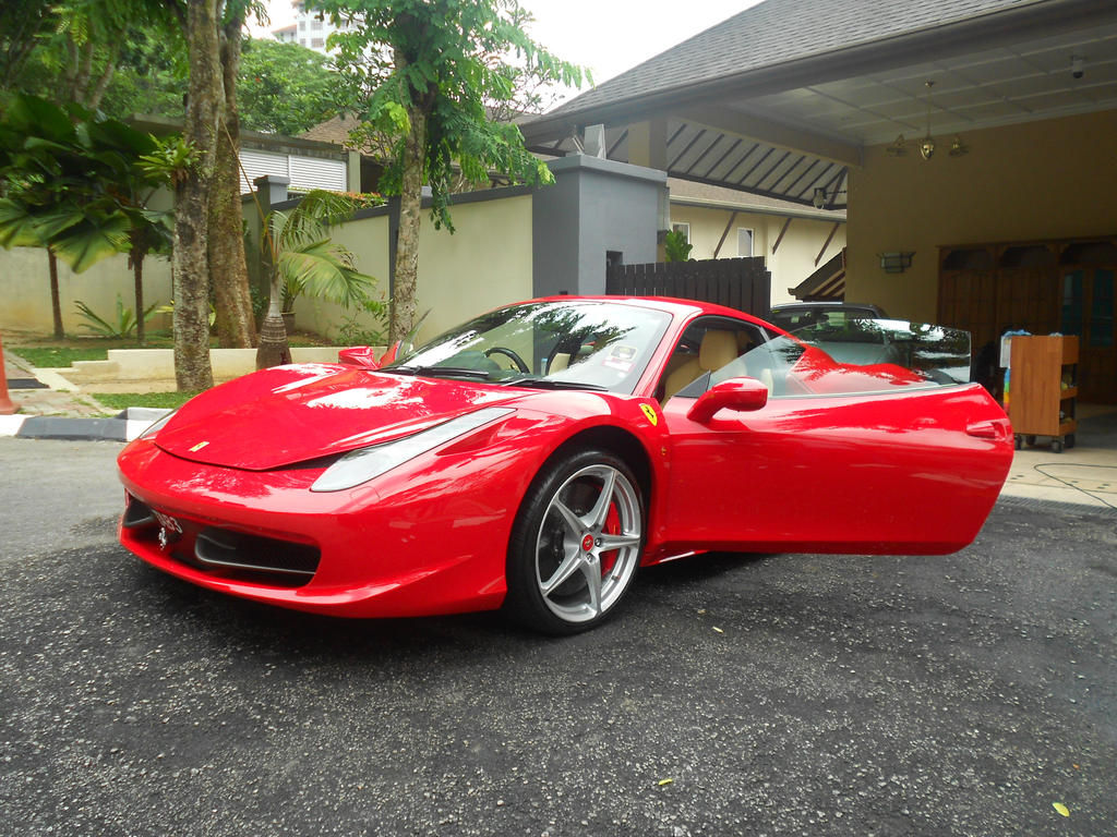 Wallpaper #DHNGiY4BFI5NbQksPiLi29 Ferrari 458 Italia Front by Esszx on Deviantart