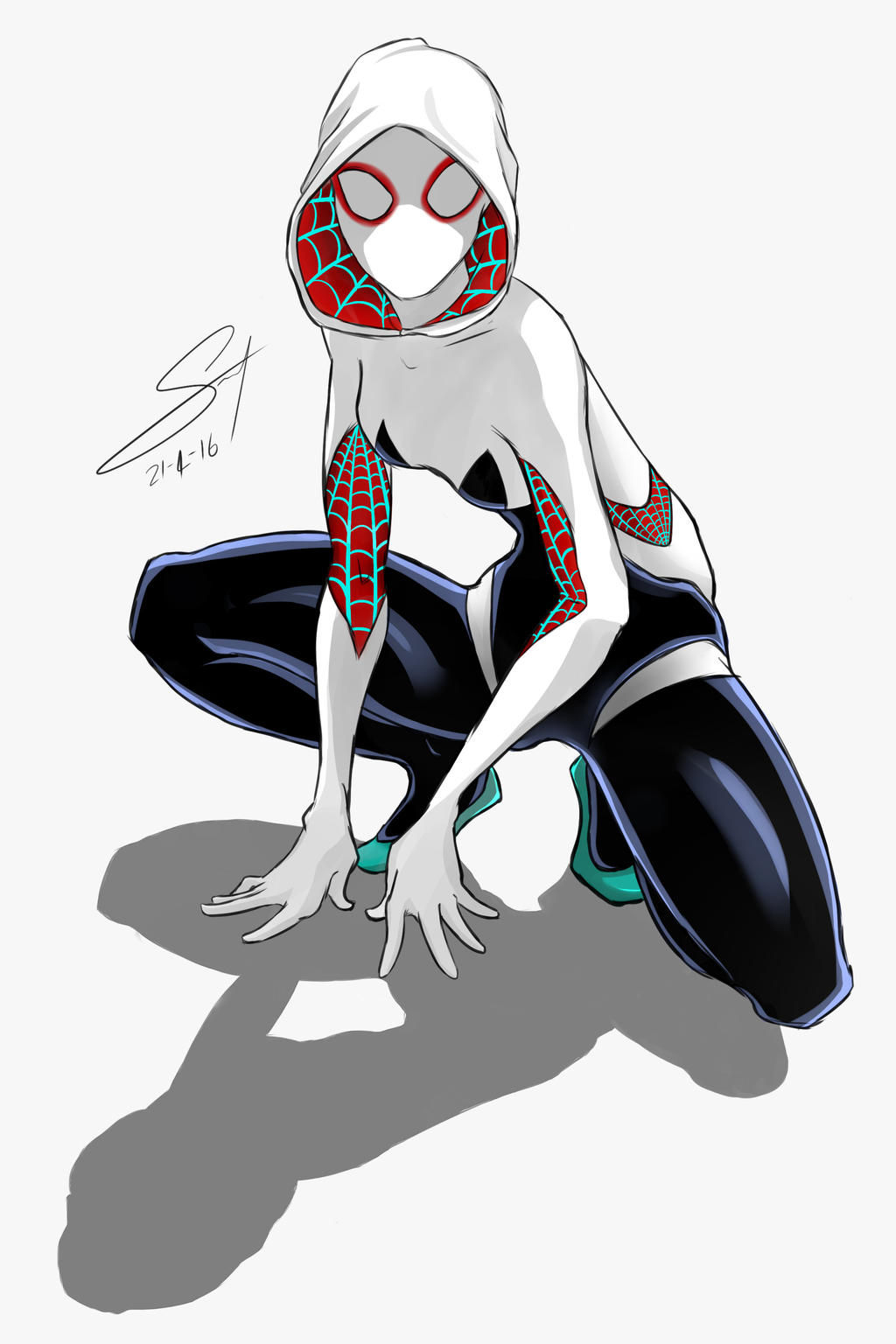 Wallpaper #yvSEOpMBKFX8bn3r9HhD268 Spider Gwen by Dirge17 on Deviantart