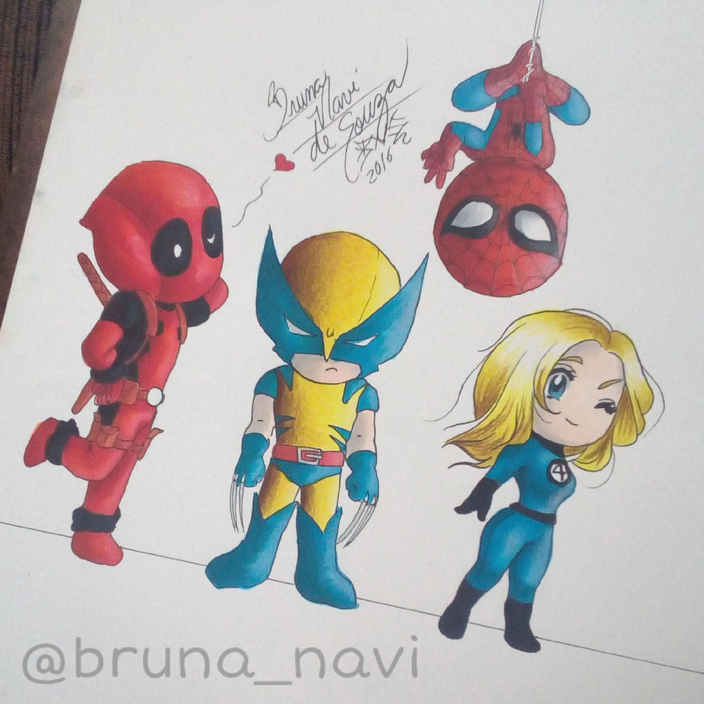 Wallpaper #91cb9 Chibi Avengers Svg Clipart Bundle Cut File for Cricut Instant Download