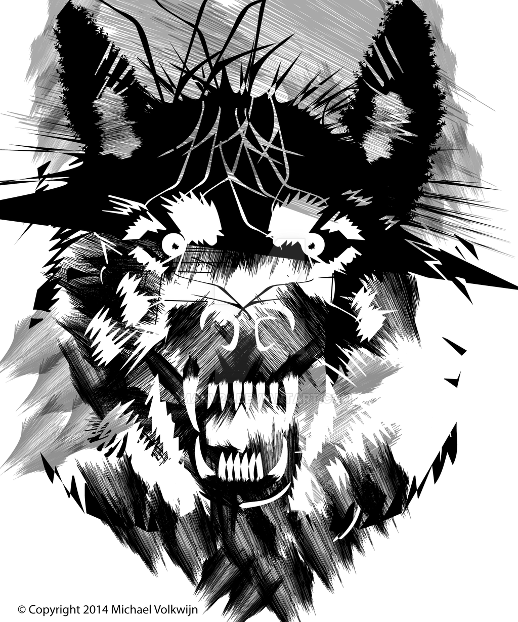 Wallpaper #4h3xLJMBlOZrFDOkhswd183 Wolf Abstract by Makv24 on Deviantart