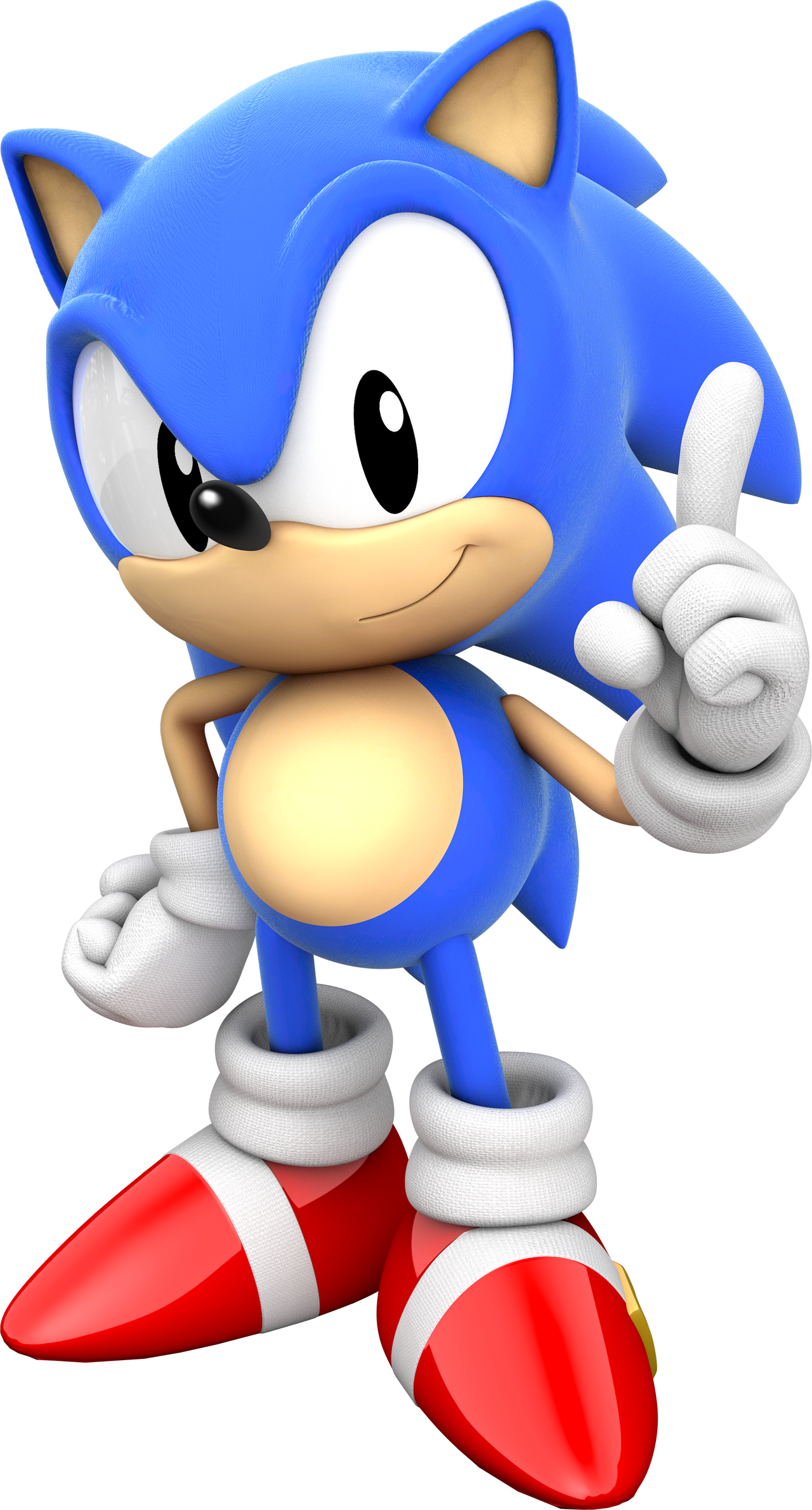 Wallpaper #qmd-DJMBSpphPi3-ad6B314 Classic Sonic Model V3 by Mateus2014 on Deviantart