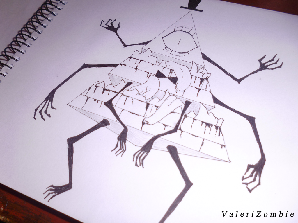 Wallpaper #yGeGApMBSpphPi3-qq-c372 Bill Cipher by Valerizombie on Deviantart