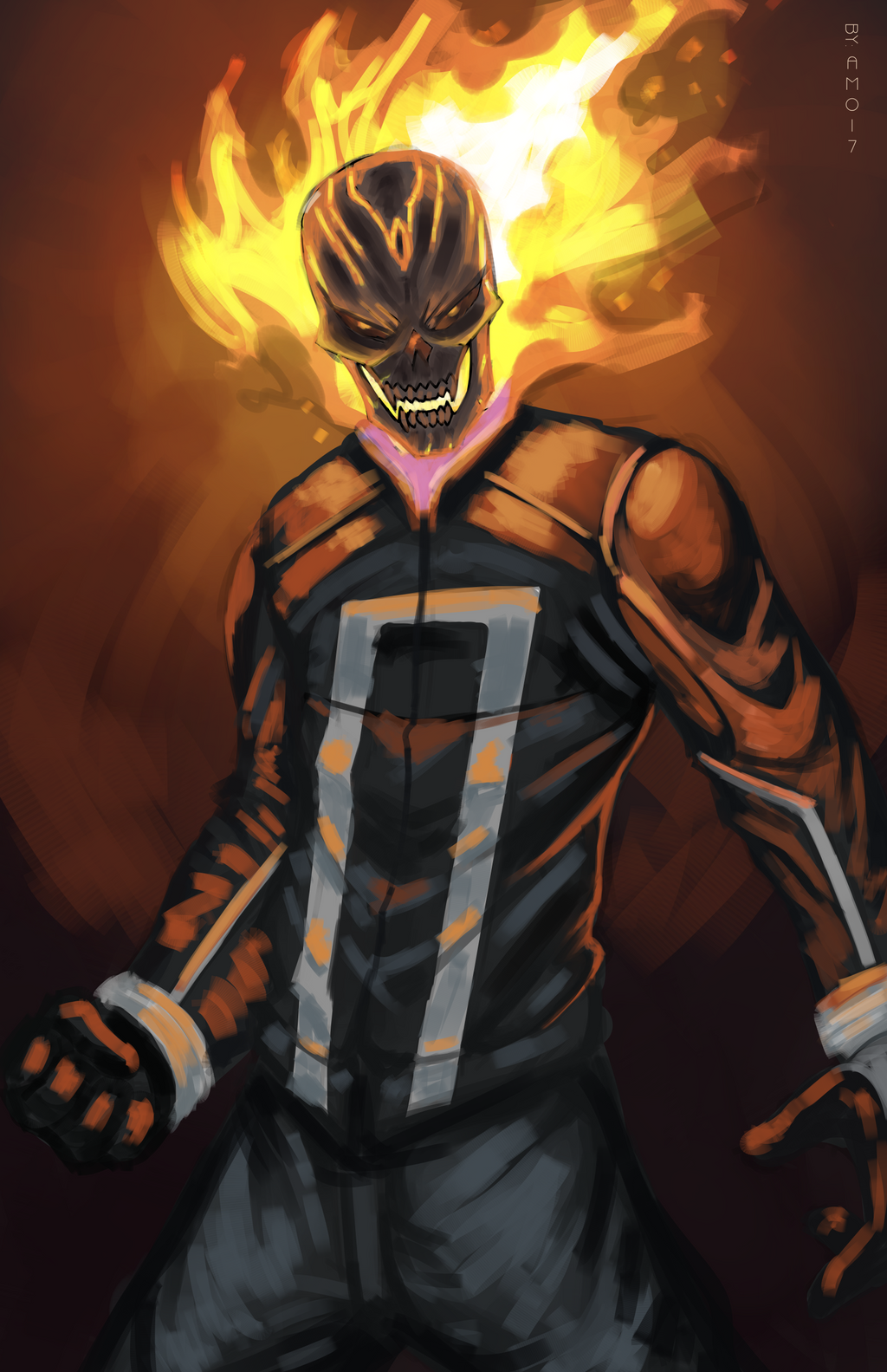 Wallpaper #-fQcOpMBKFX8bn3rG3dX192 Ghost Rider by Amo17 on Deviantart