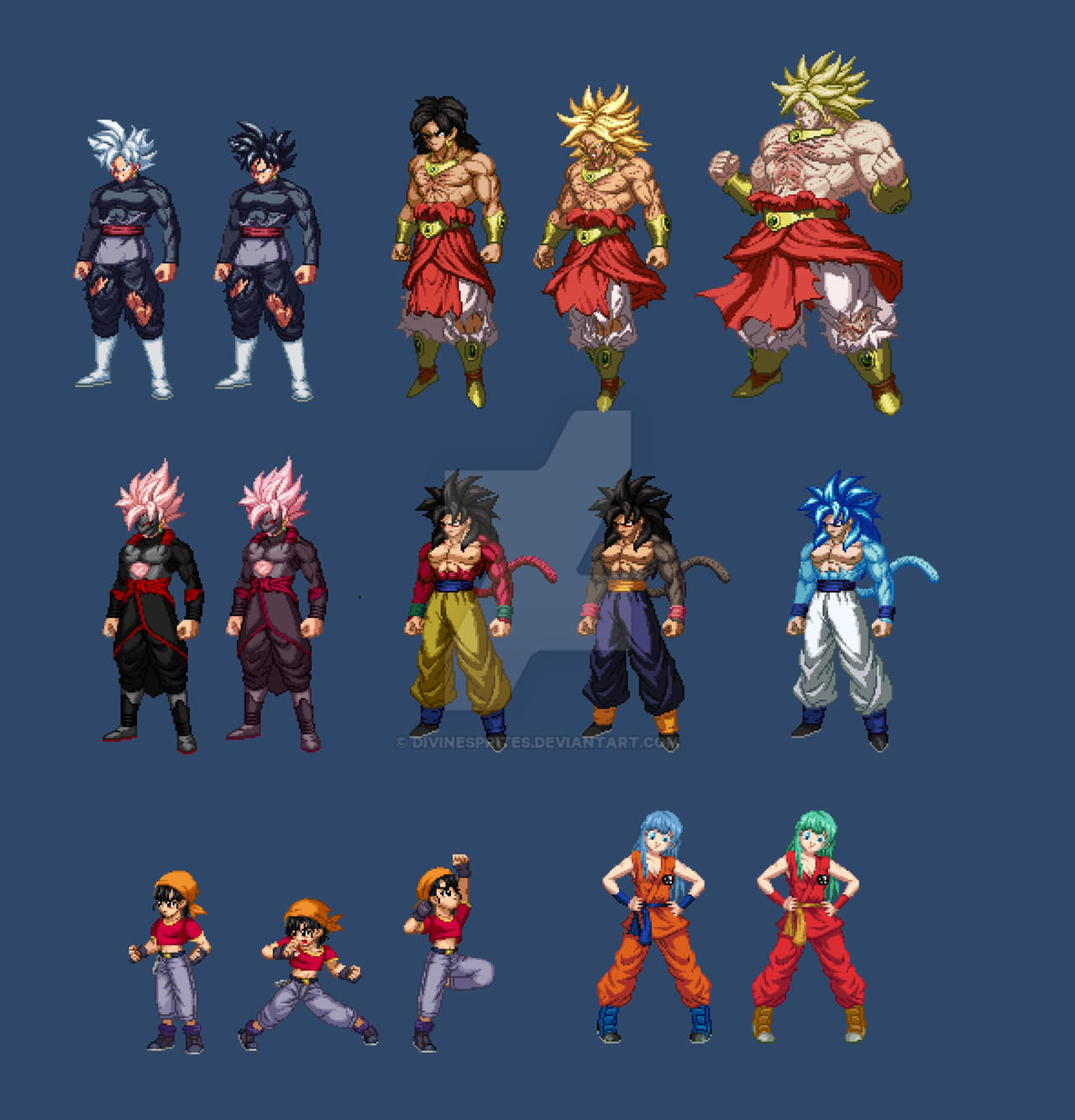 Wallpaper #sWem8pIBSpphPi3-b3Ew283 Previouscurrent Commissions Extreme Butoden by Divinesprites on