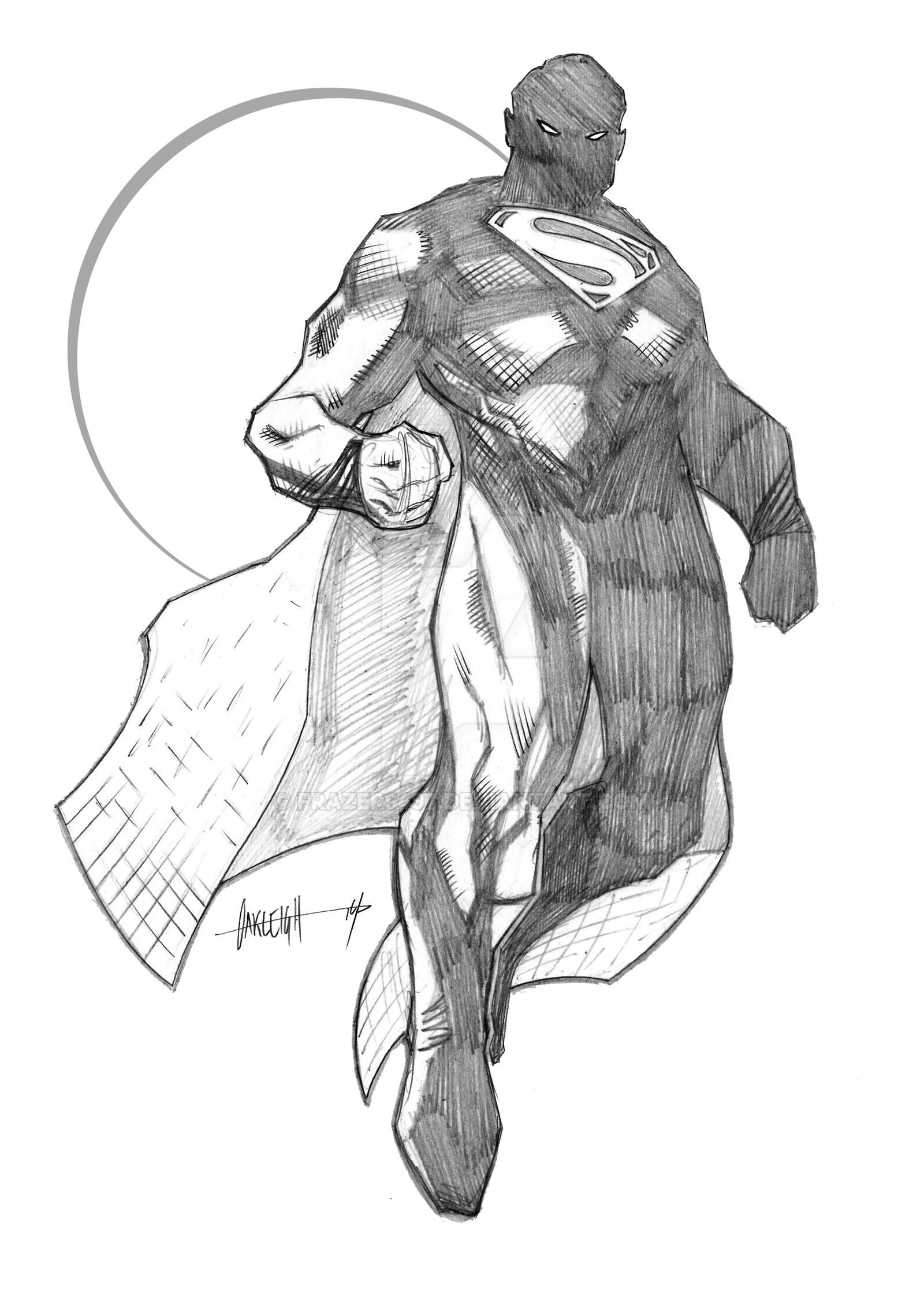 Wallpaper #8RlXO48BtGB6xQ78eK_642 Superman Sketch by Frazer9497 on Deviantart