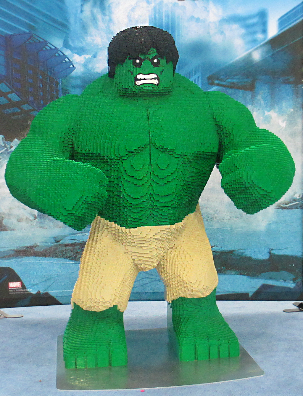 Wallpaper #3BnIE48BtGB6xQ78DGaB33 Lego Hulk Life Size by B4itwasmainstream on Deviantart