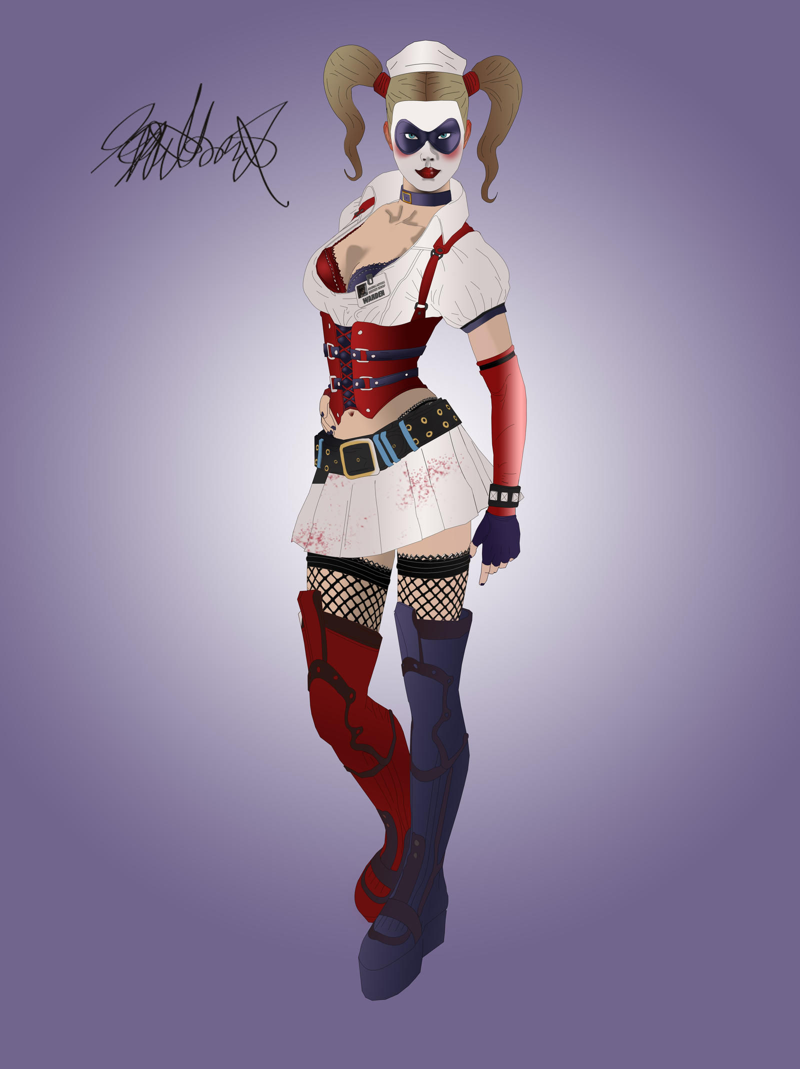 Wallpaper #OP9HapMB3lSXT3zUpuZ8277 Harley Quinn Arkham Asylum 2 by Tyroneand on Deviantart
