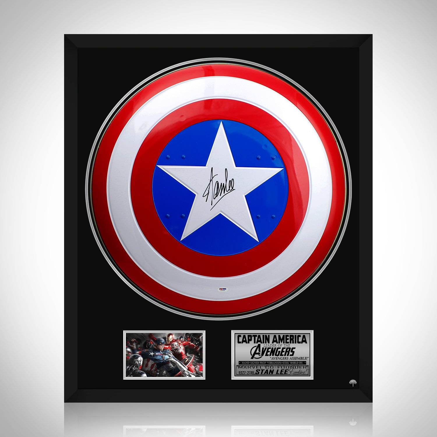 Wallpaper #GmjXGZMBSpphPi3-HRkv36 Captain America Metal Shield Psadna Certified Hand Signed Shield by