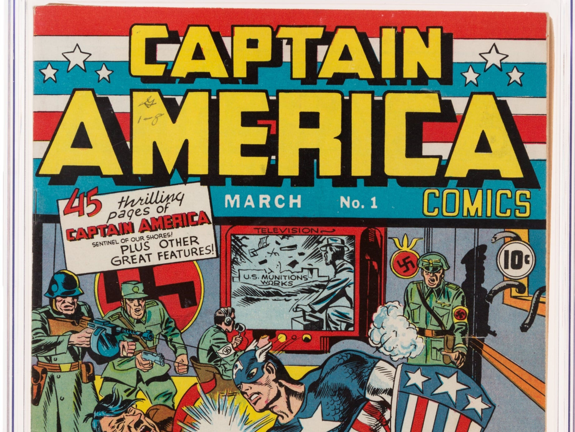 Wallpaper #xDETNpMB5zzyi_yY21hO245 First Ever Captain America Comic Book Sells for Ps24m