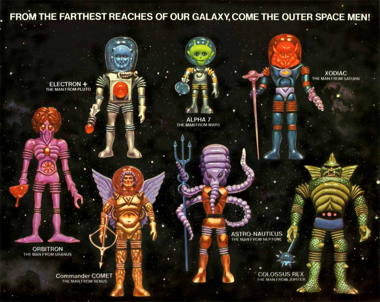 Wallpaper #PV7nMpMBborbLbczbmCQ246 The Outer Space Men Paintings