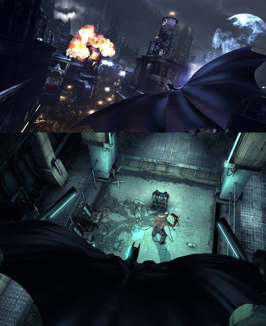 Wallpaper #OP9HapMB3lSXT3zUpuZ8194 Total 102 Imagen Batman Arkham Asylum Comparison Abzlocalmx