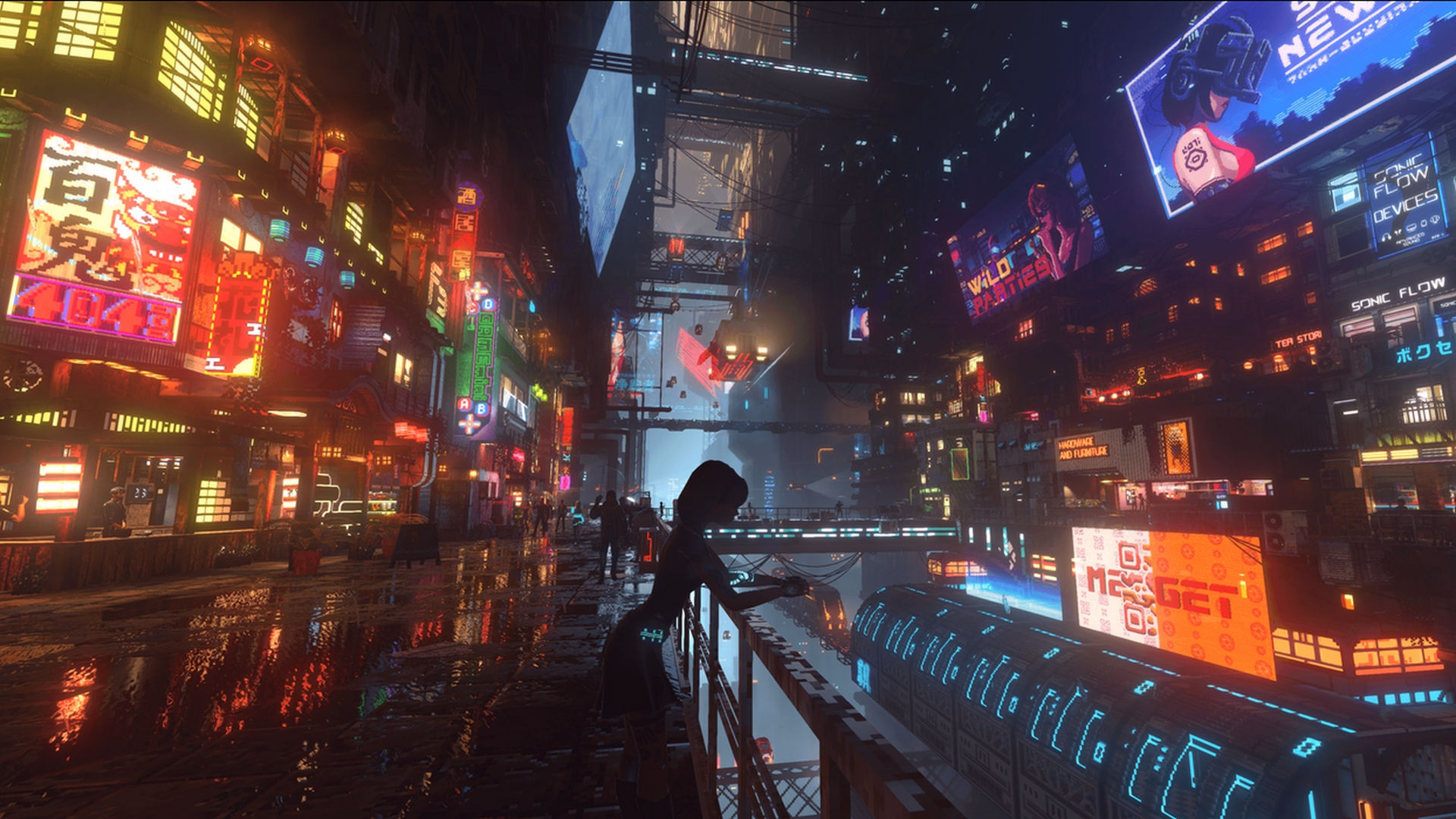 Wallpaper #13N9iI4BFI5NbQksJyGg23 Nivalis is a Cyberpunk Slice of Life Sim Coming to PC