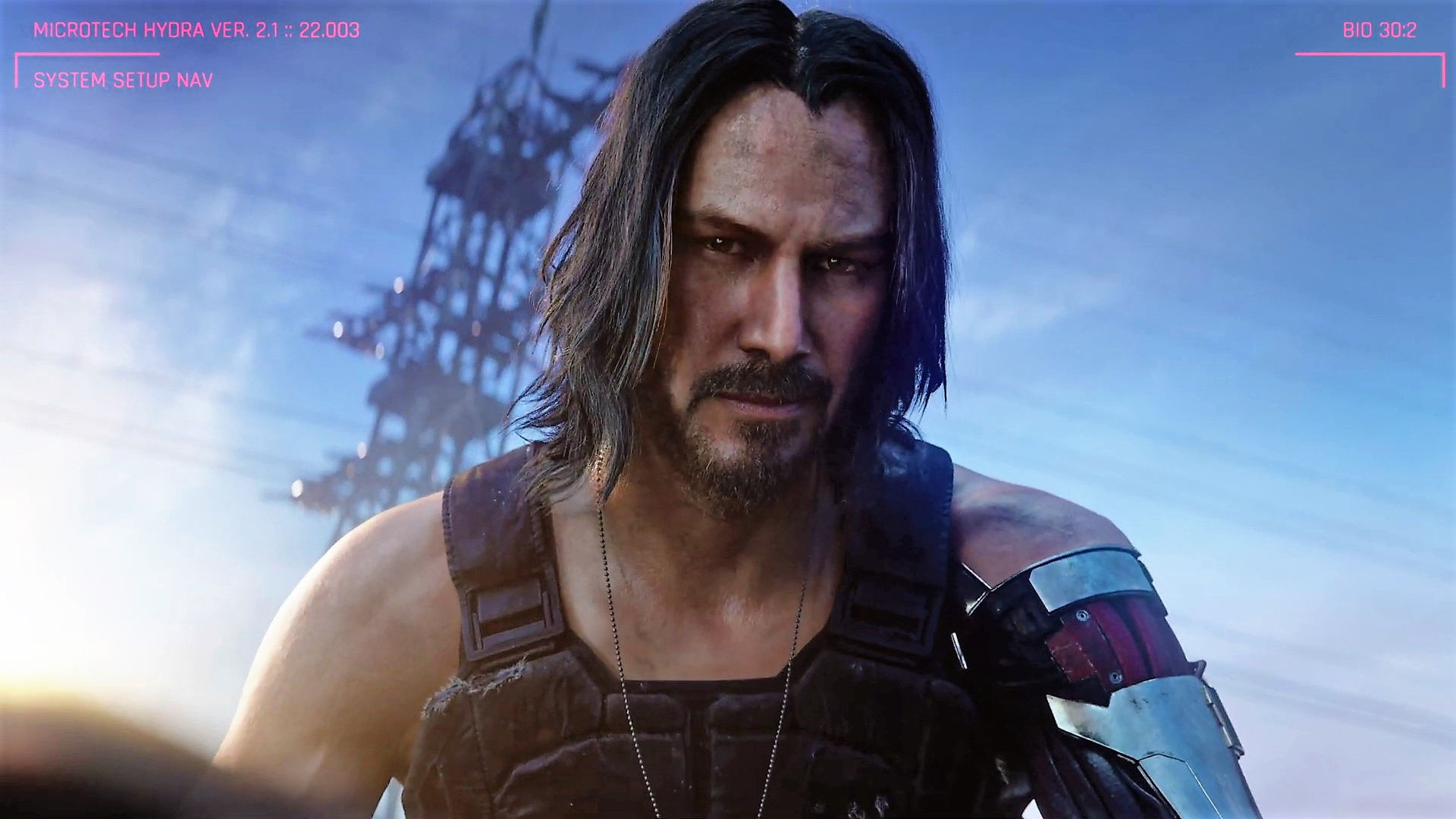 Wallpaper #rGeq_ZIBSpphPi3-Epyl297 E3 2019 Who is Keanu Reeves in Cyberpunk 2077 Well Hes a Digital