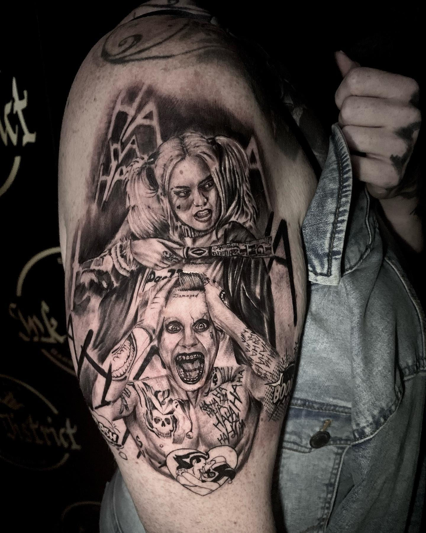 Wallpaper #m4uDdpcBcm9NJah-z3h439 12 Crazy Joker Tattoo Ideas to Inspire You in 2024