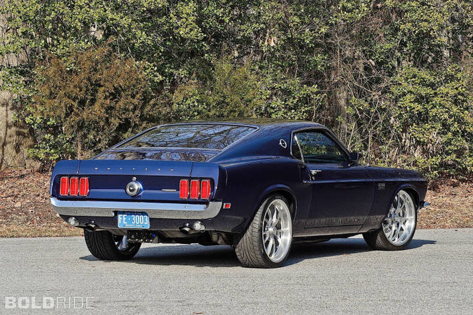 Wallpaper #GEC3L5MBJhL2WPbab77t53 Resto Mod Ford Mustang Combines the Best of Old and New
