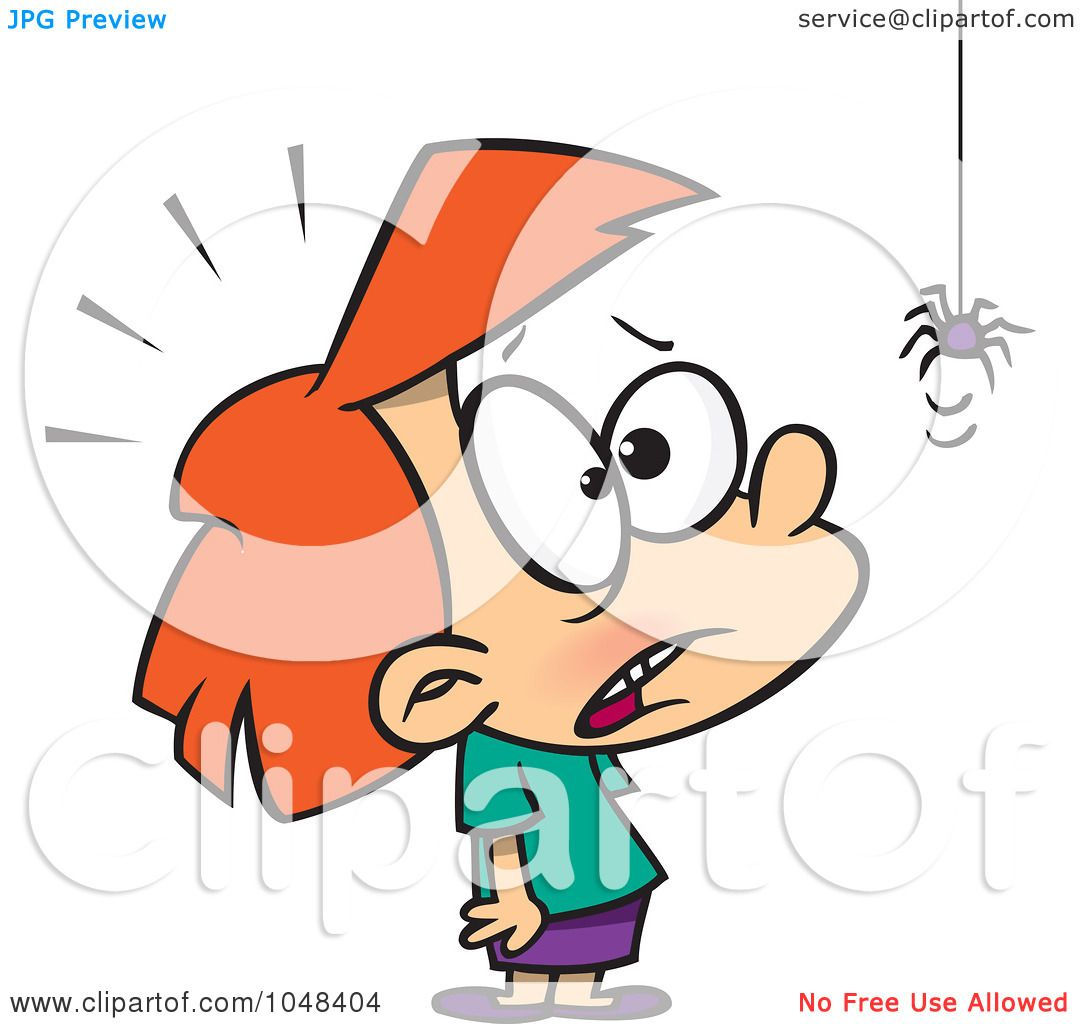 Wallpaper #zGexDZMBSpphPi3-sebl252 Royalty Free Rf Clip Art Illustration of a Cartoon Girl Afraid of