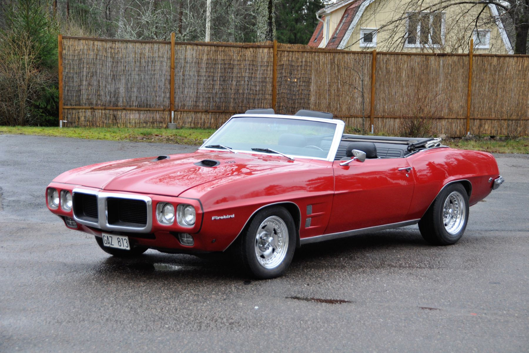 Wallpaper #GGfDBZMBSpphPi3-Wr5E11 Pontiac Firebird Cabriolet V8 350 1969 on Bilweb Auctions