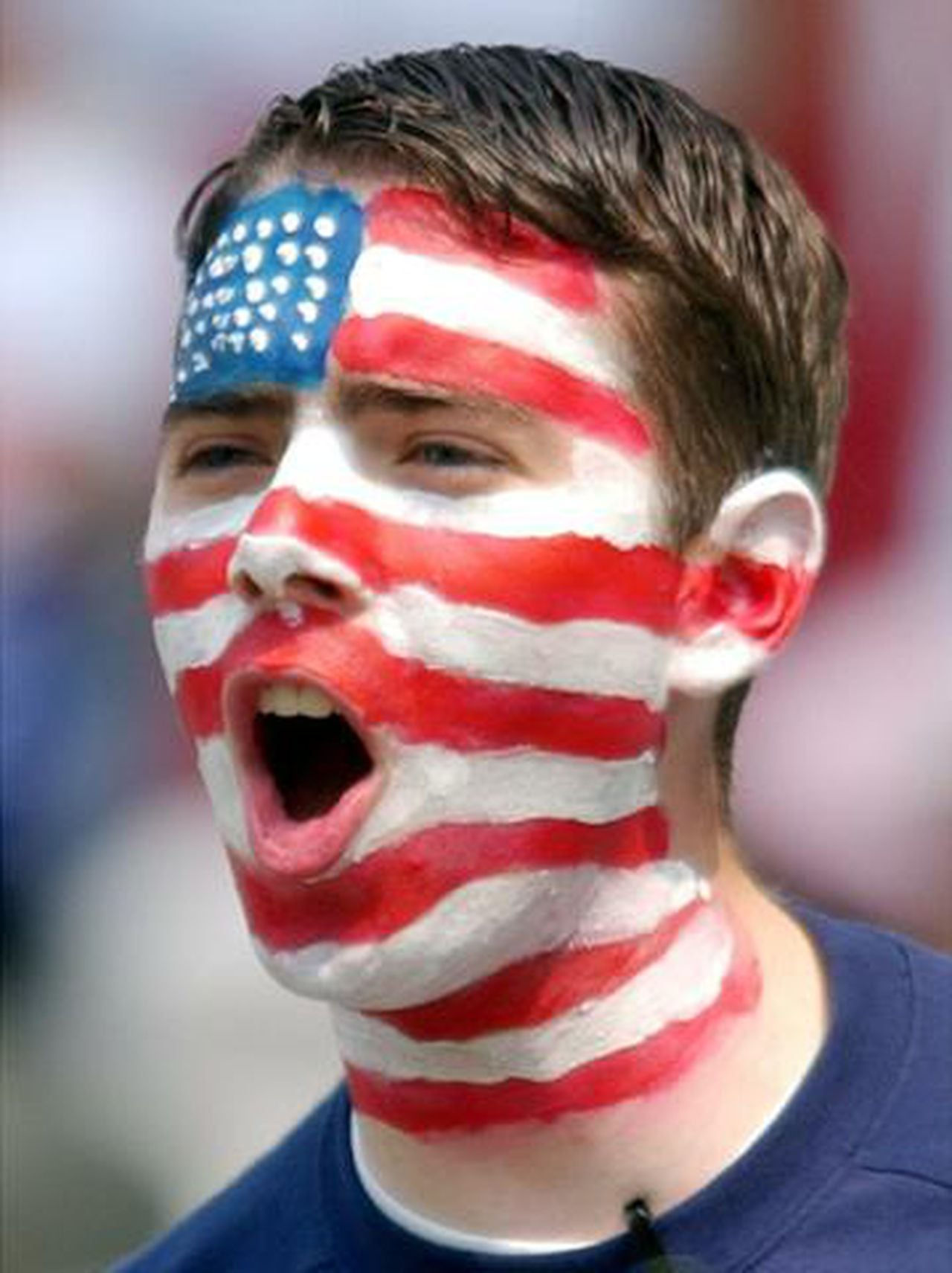Wallpaper #6FMrNZMBYjRkjcHs2Ogk317 Football Game Day Face Paint