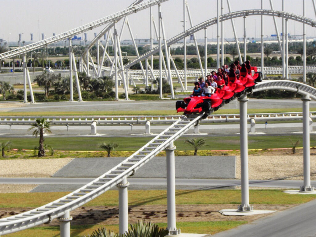 Wallpaper #2X3W844Bnwiau_P6OQ2z32 That the Fastest Roller Coaster is in Ferrari World Abu Dhabi Uae I