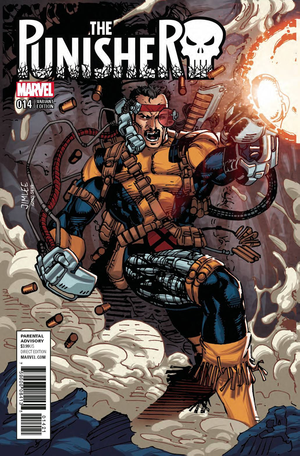 Wallpaper #-Bn7H48BtGB6xQ78DnzB5 Punisher 14 Jim Lee X Men Card Variant Cover