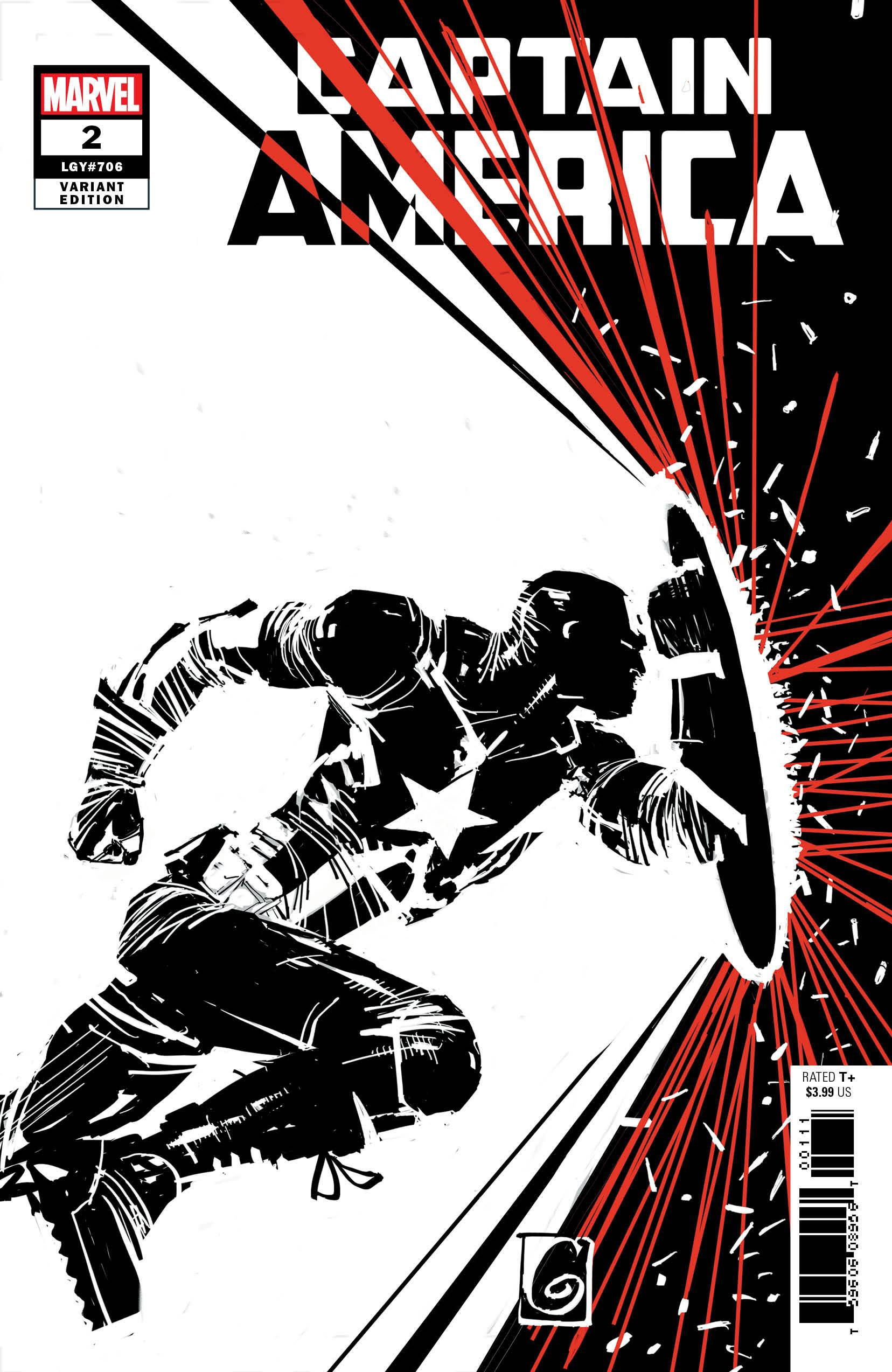 Wallpaper #BRm1OY8BtGB6xQ78oqtX46 Captain America 2 Garney Variant Cover 1 in 25 Copies