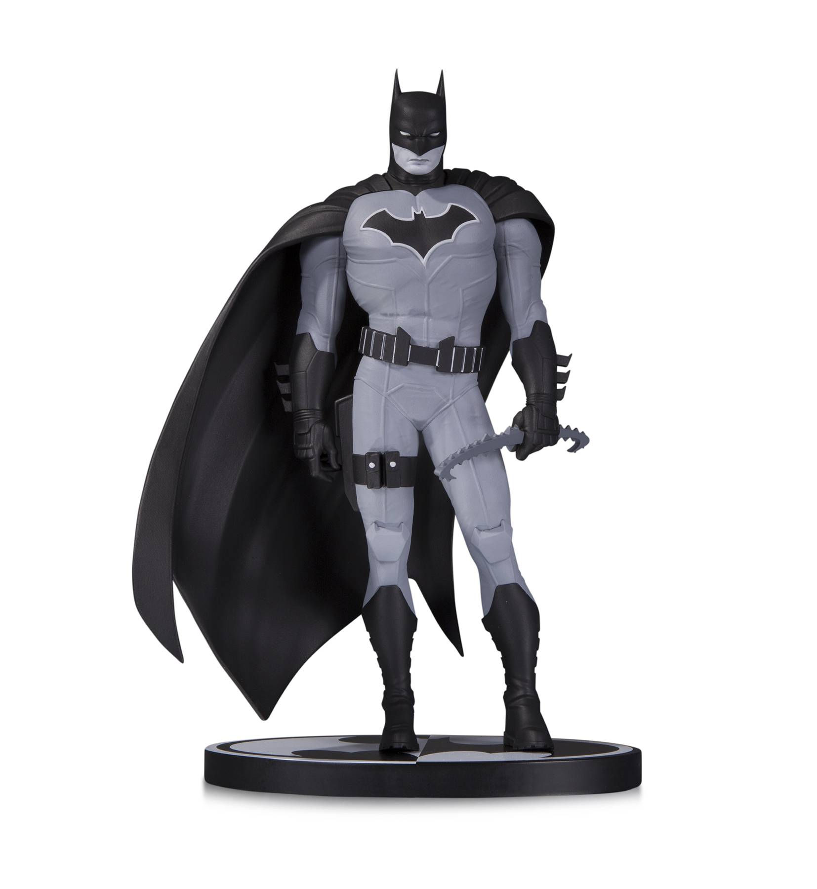 Wallpaper #61gBNJMBzN9vxX342Tpo65 Batman Black White Statue by John Romita Jr