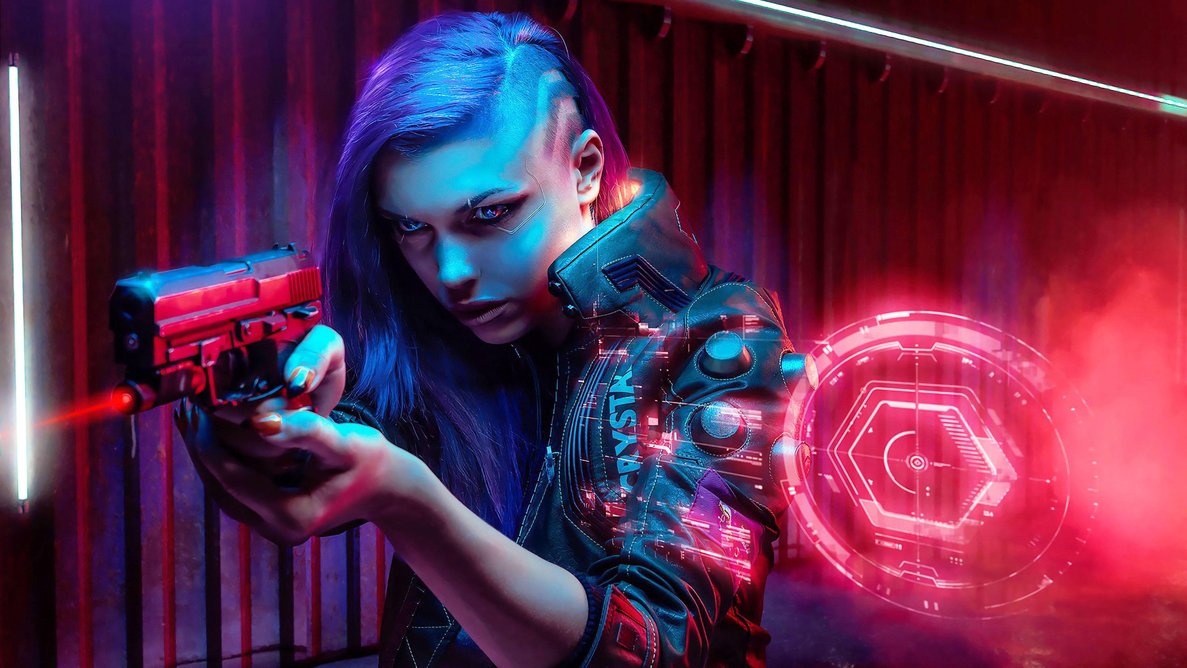 Wallpaper #WBlRBI8BtGB6xQ78lE7o19 Cyberpunk 2077 4K 2020